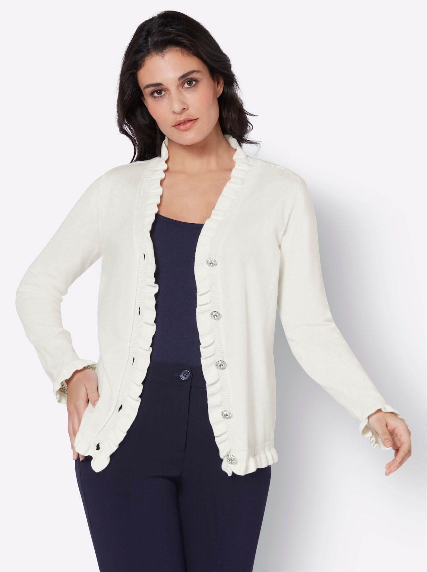 creation L Strickjacke