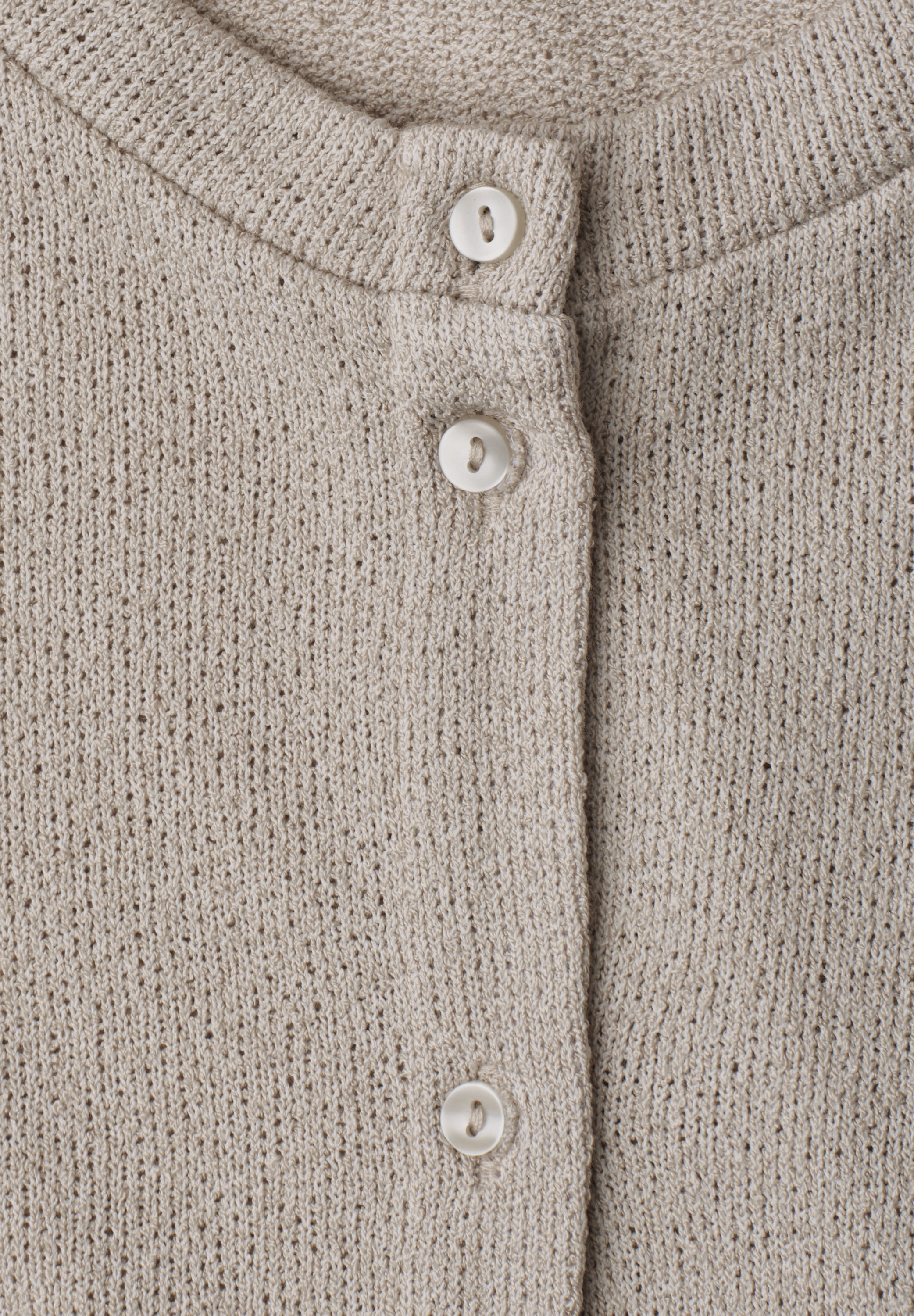 STREET ONE Cardigan 3/4-Arm und in Strick-Optik