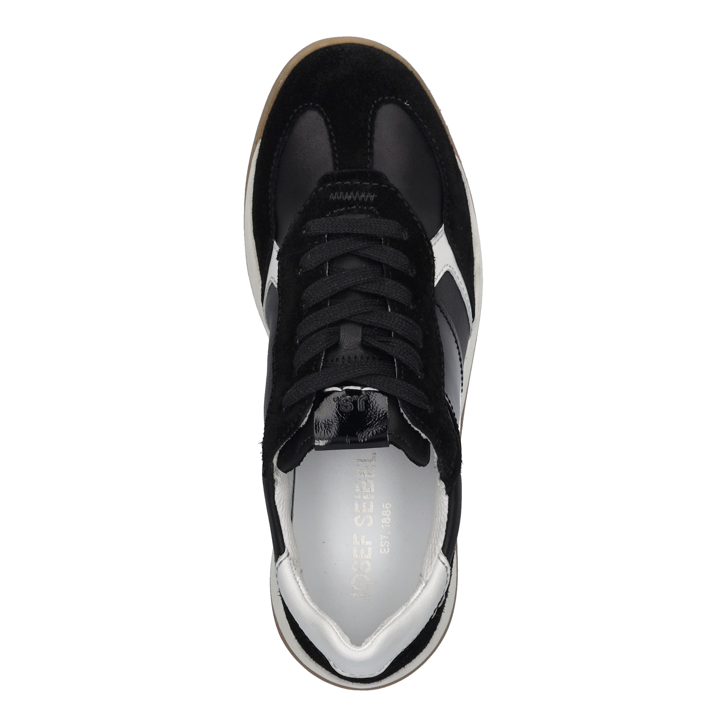 Josef Seibel Keilsneaker »Arleen 01«  Freizeitschuh, Halbschuh, Schnürer, Kontrastbesatz, G-Weite