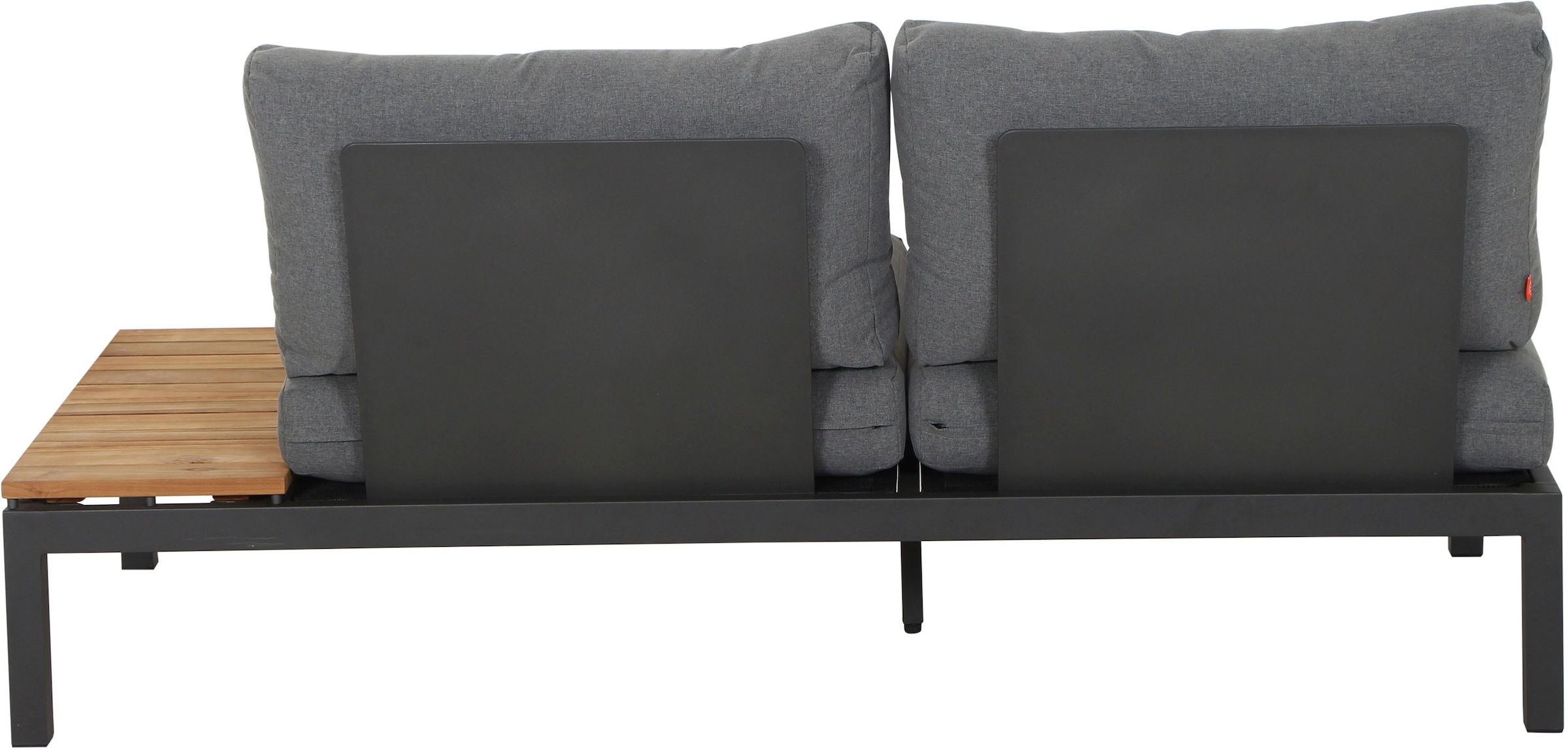Siena Garden Gartenlounge-Set »Alvida«, (Set, 15 tlg.), best. aus 2 Sofas, 1 Ecksofa, 1 Tisch und 12 Kissen
