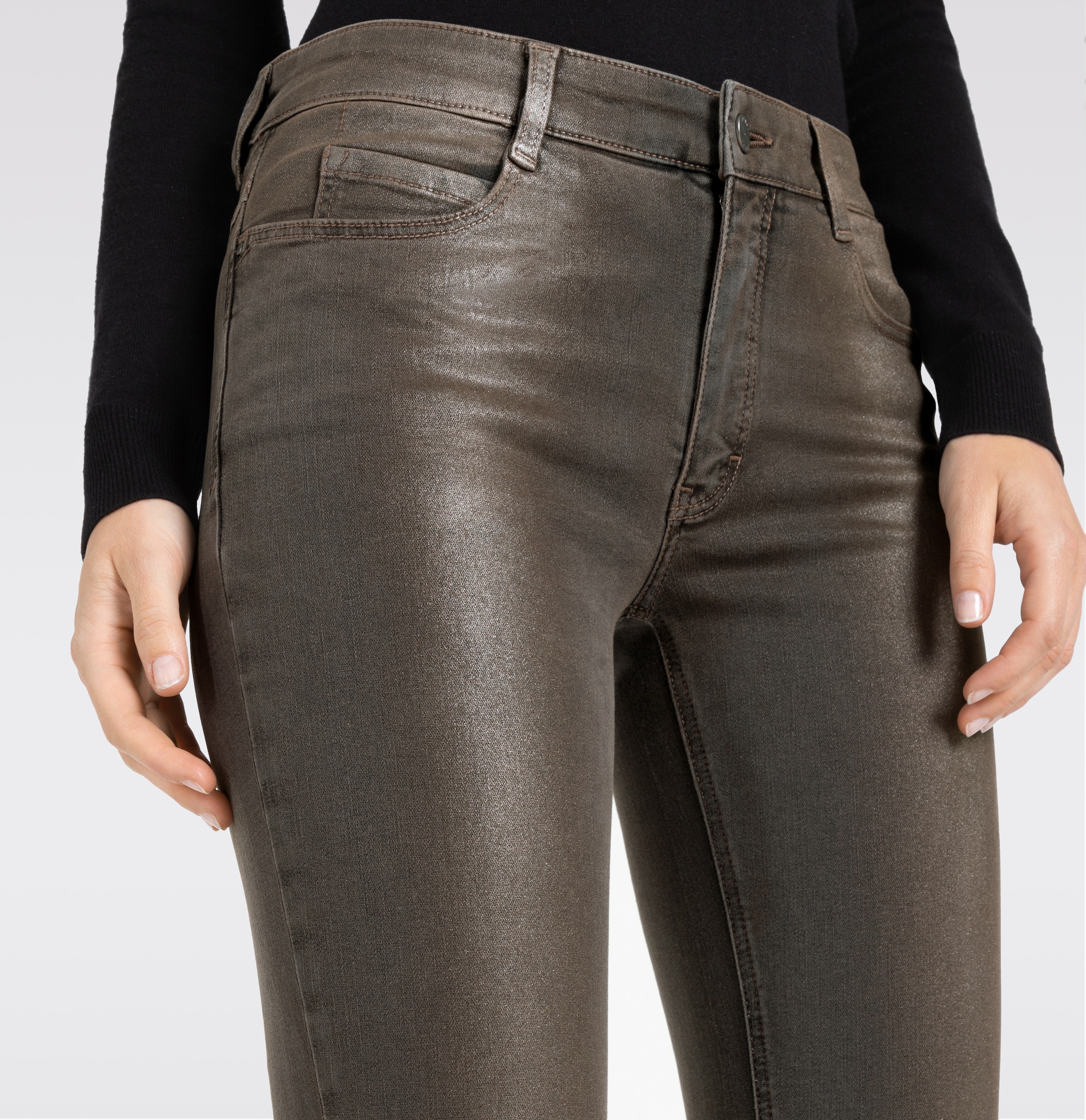 MAC Bootcut-Jeans »Dream-Boot«, Gerade geschnitten mit leicht ausgestelltem Bein
