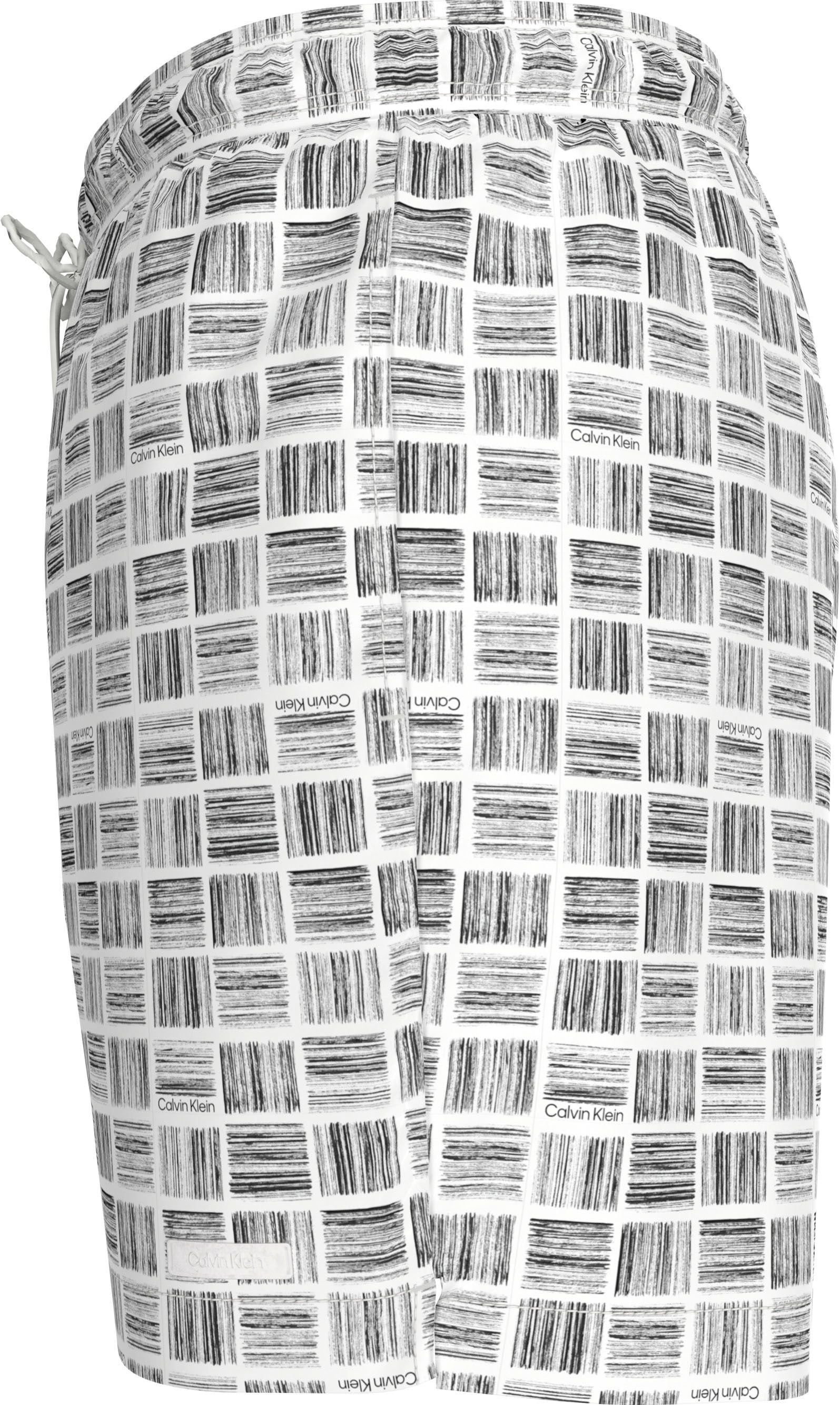 Calvin Klein Swimwear Badeshorts »MEDIUM DRAWSTRING-PRINT«, mit Alloverprint