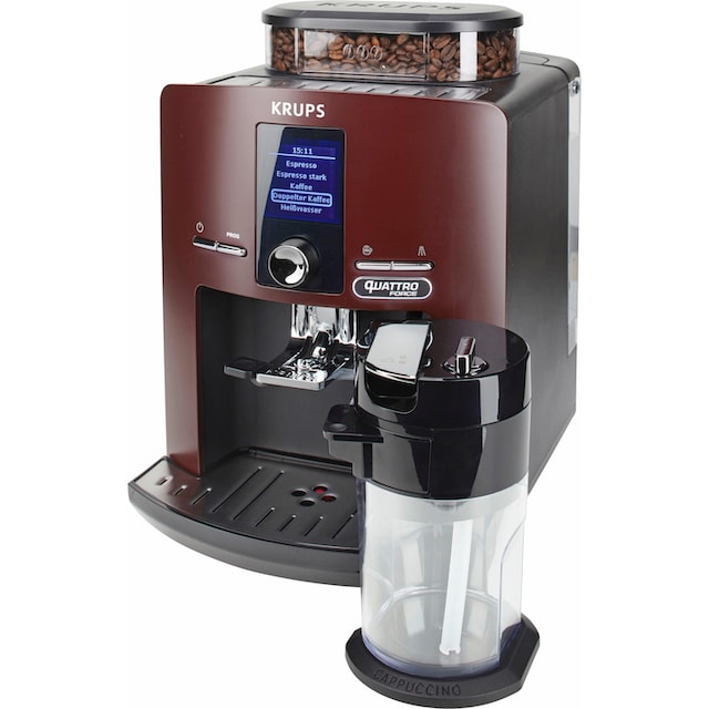 Krups Kaffeevollautomat »EA829G Espresseria Automatic Latt'Espress«, mit  kompact-LCD Display, integrierter Milchbehälter mit 3 Jahren XXL Garantie