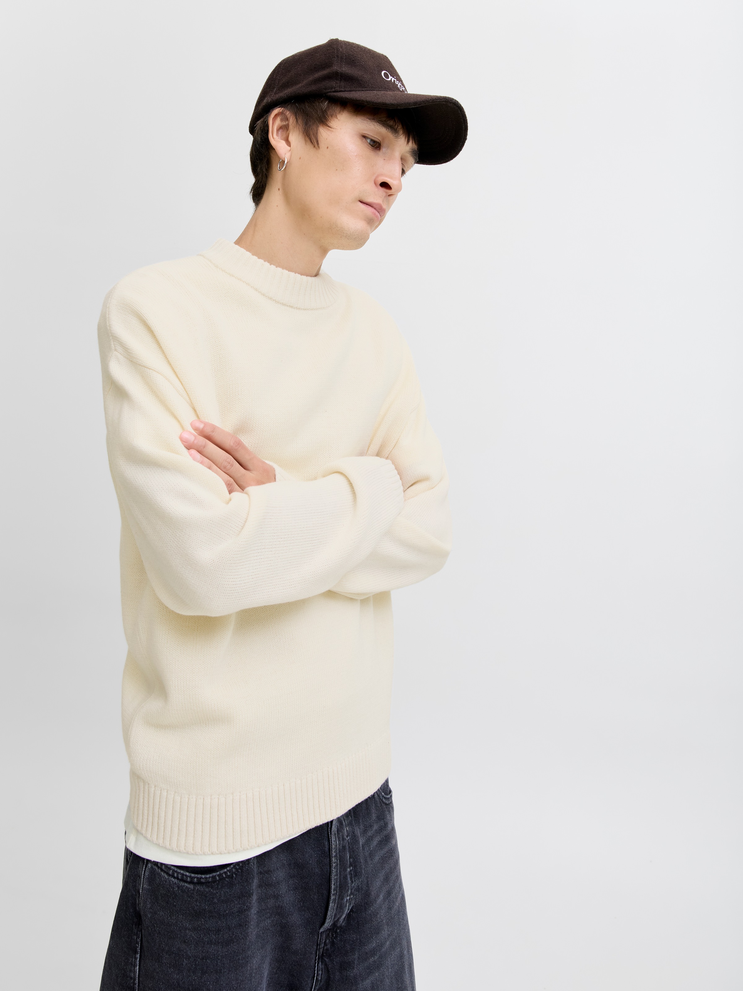 Jack & Jones Strickpullover »JJEURBAN JACK KNIT CREW NECK SN«