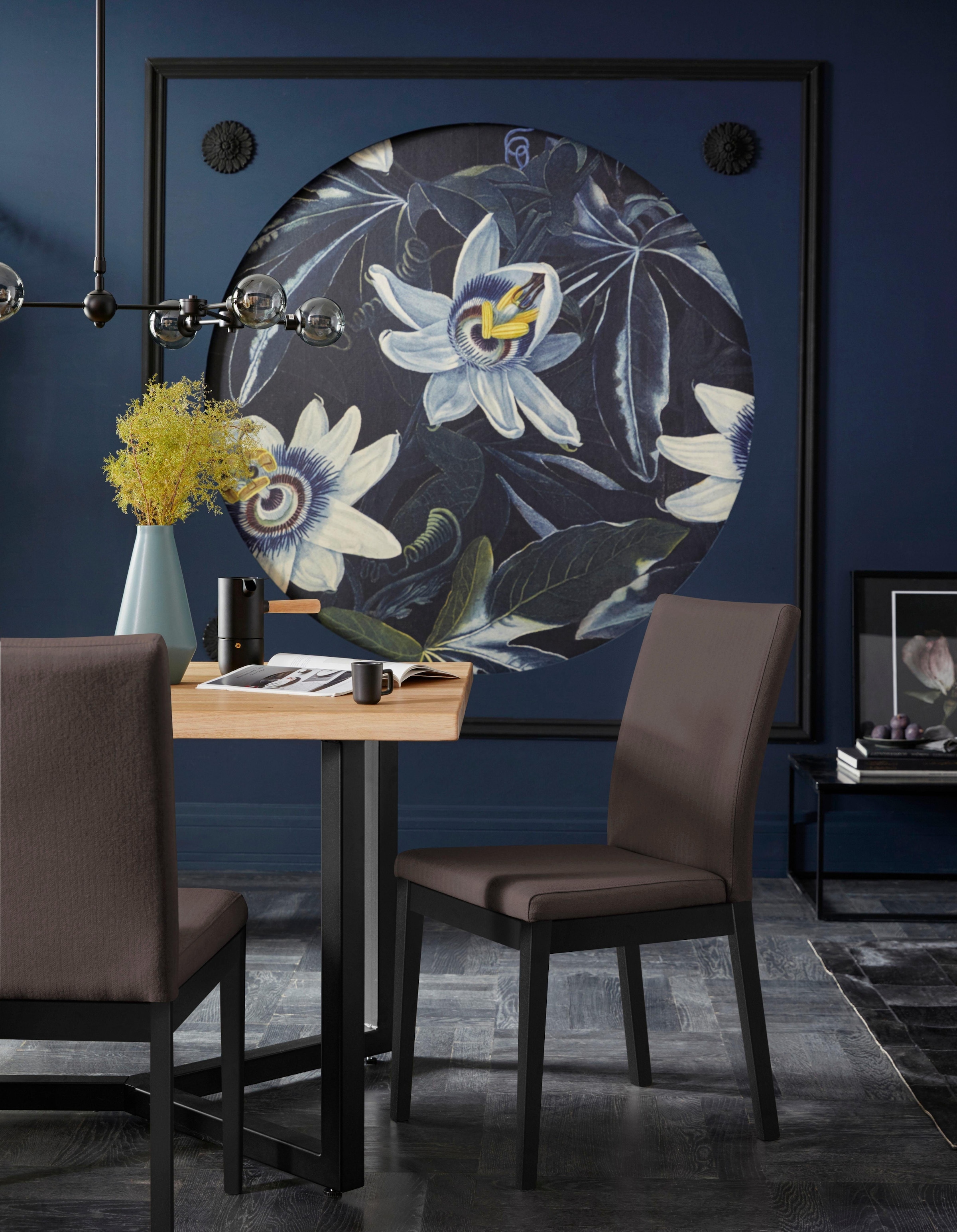 Home affaire Stuhl »Dendres«, (Set), 2 St., Feinstruktur