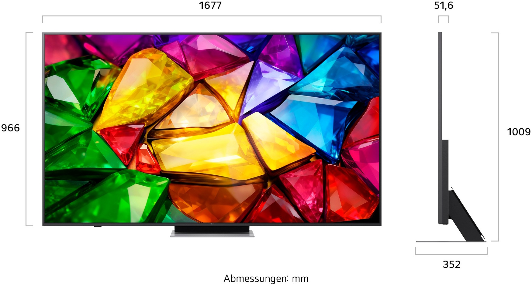 LG Mini-LED-Fernseher »75MRGB87B9B« 189 cm/75 ″ Smart-TV