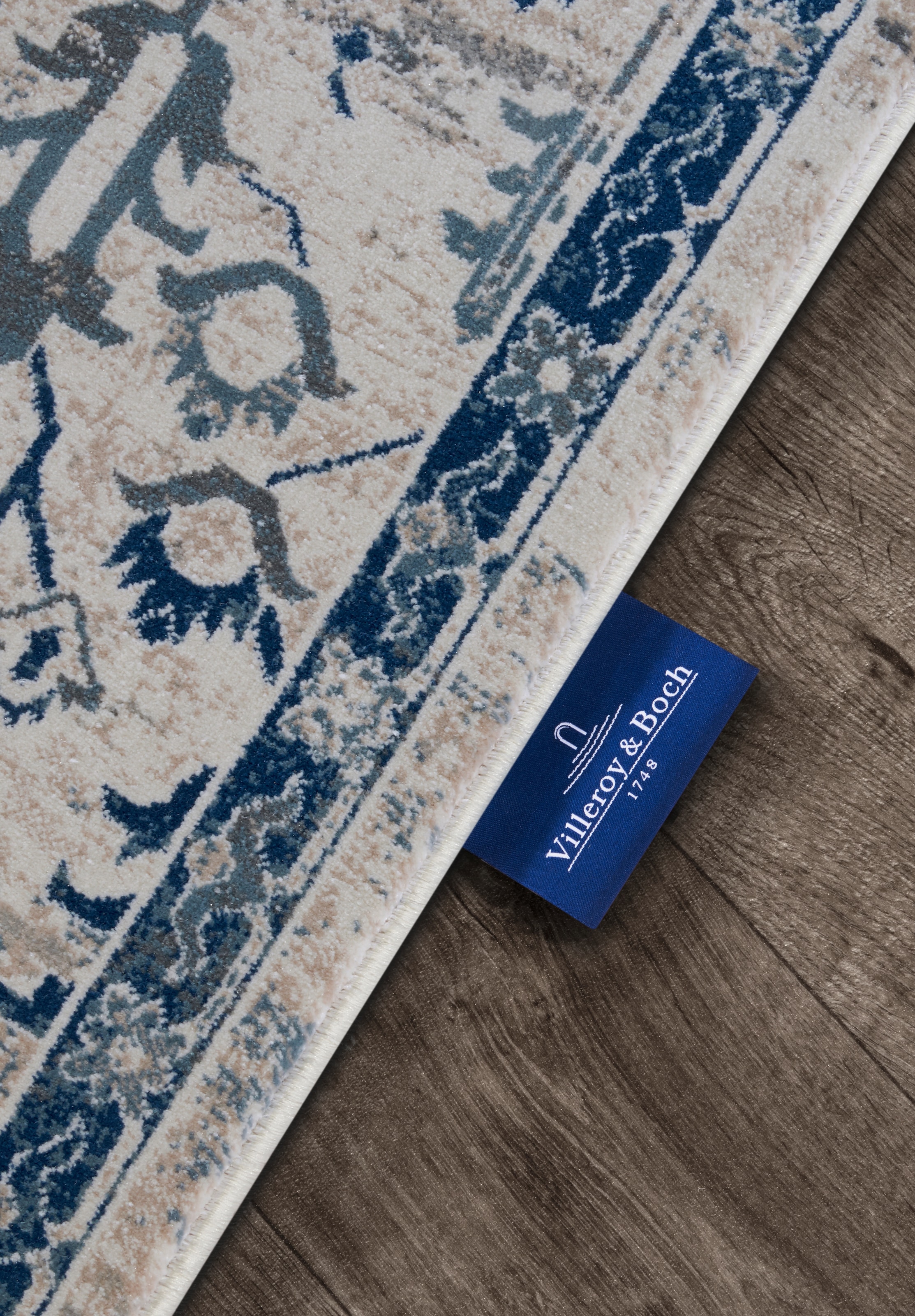 Villeroy & Boch Teppich »Emmanuel«, rechteckig, 11 mm Höhe, Läufer, Orient, Wohnzimmer, Schlafzimmer, Klassisch, Kurzflor, Weich