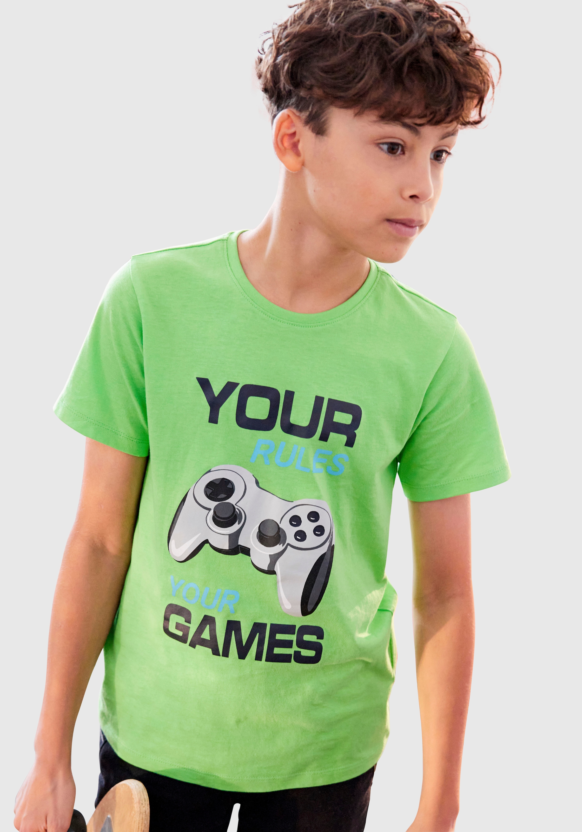 T-Shirt RULES YOUR »YOUR bei GAMES« KIDSWORLD