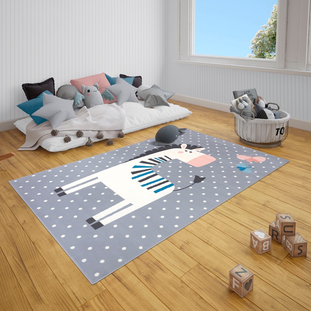 HANSE Home Kinderteppich »Zebra Funny«, rechteckig