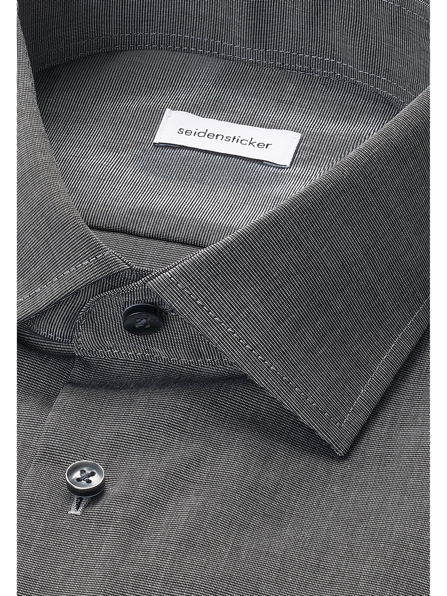 seidensticker Businesshemd »Schwarze Rose« Slim 1/1 Kentkragen Uni