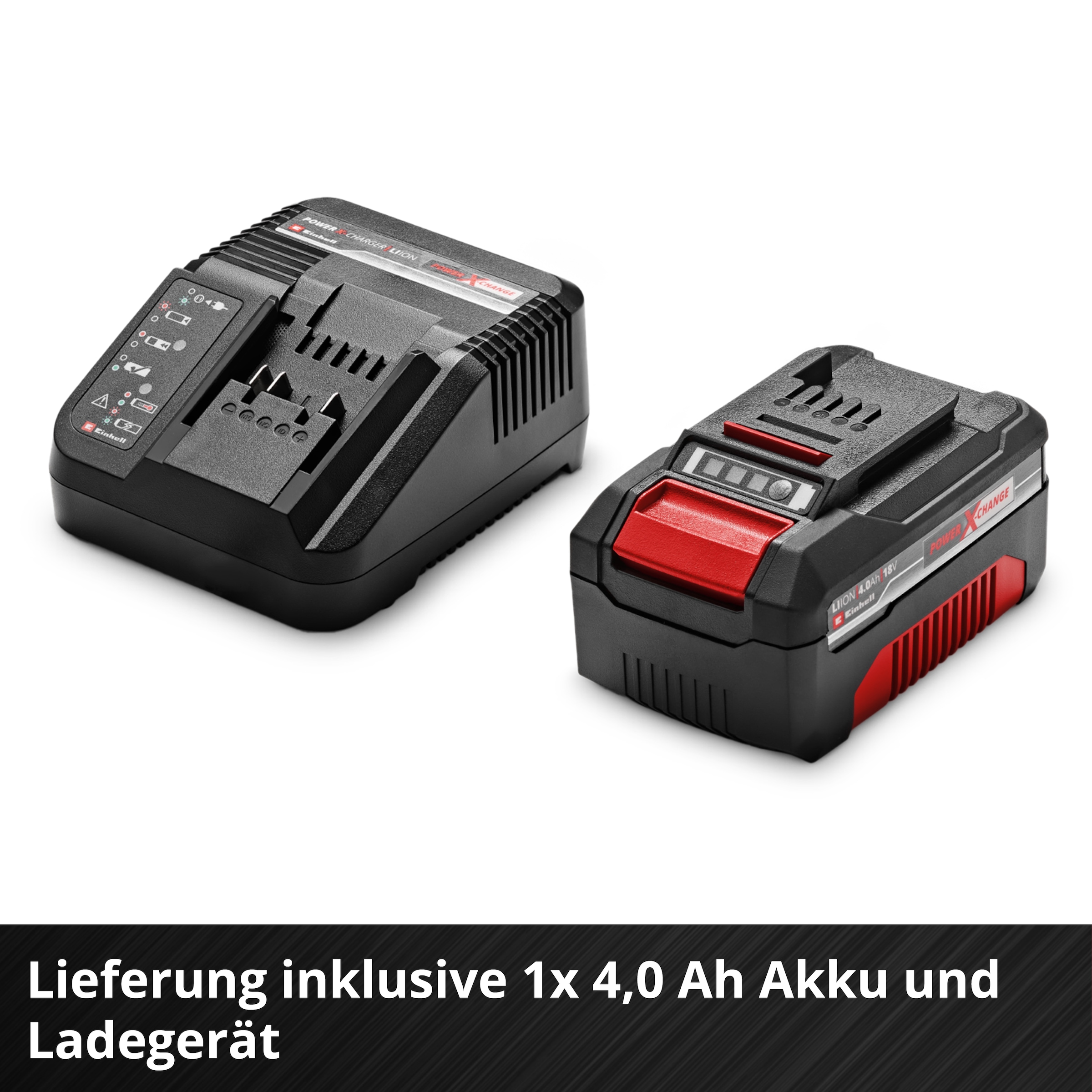 Einhell Akku-Winkelschleifer »TC-AG 18/115 Li (1x4,0Ah)« Set,  inkl. Akku und Ladegerät