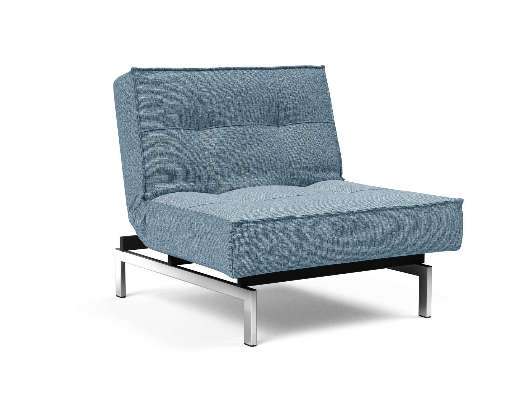 INNOVATION LIVING ™ Sessel »Splitback«, mit chromglänzenden Beinen, in skandinavischen Design