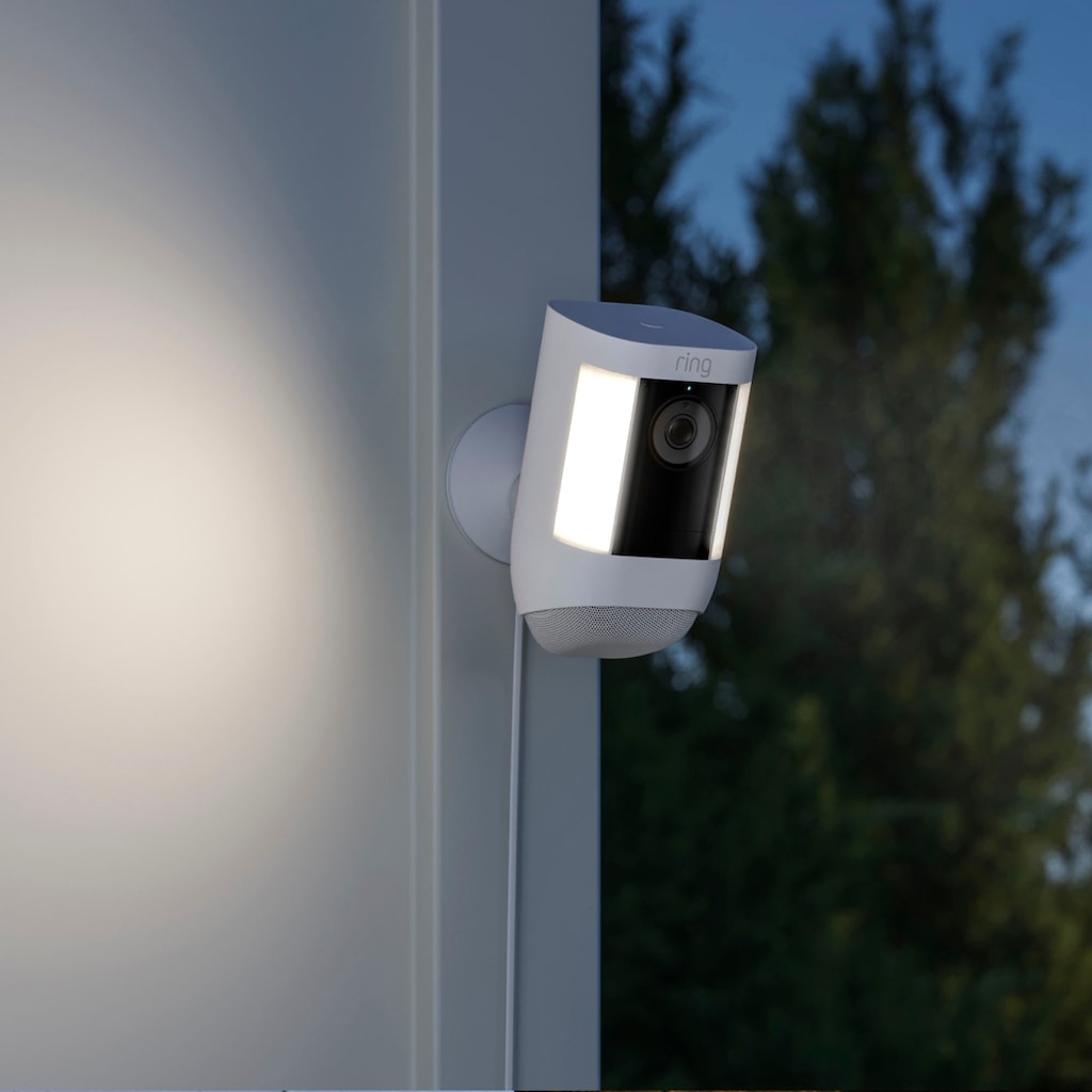 Ring Überwachungskamera »Spotlight Cam Pro Plug-In«, Außenbereich