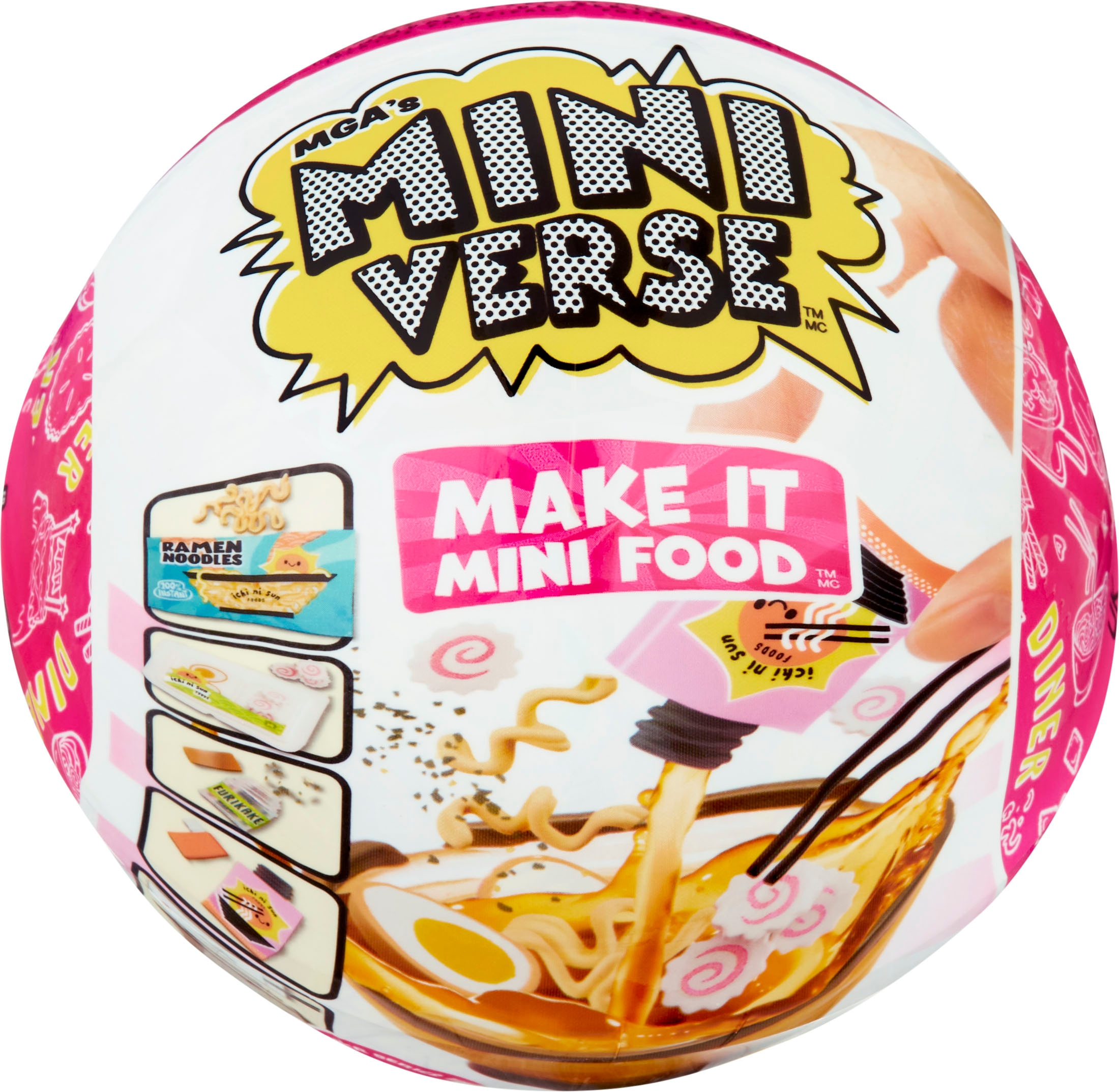 Kreativset »MGA's Miniverse-Mini Foods Diner«, sortierte Lieferung