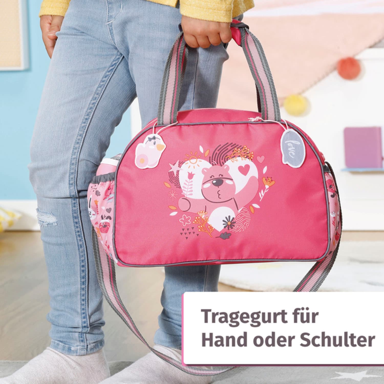 Baby Born Puppen Wickeltasche »mit Wickelunterlage«