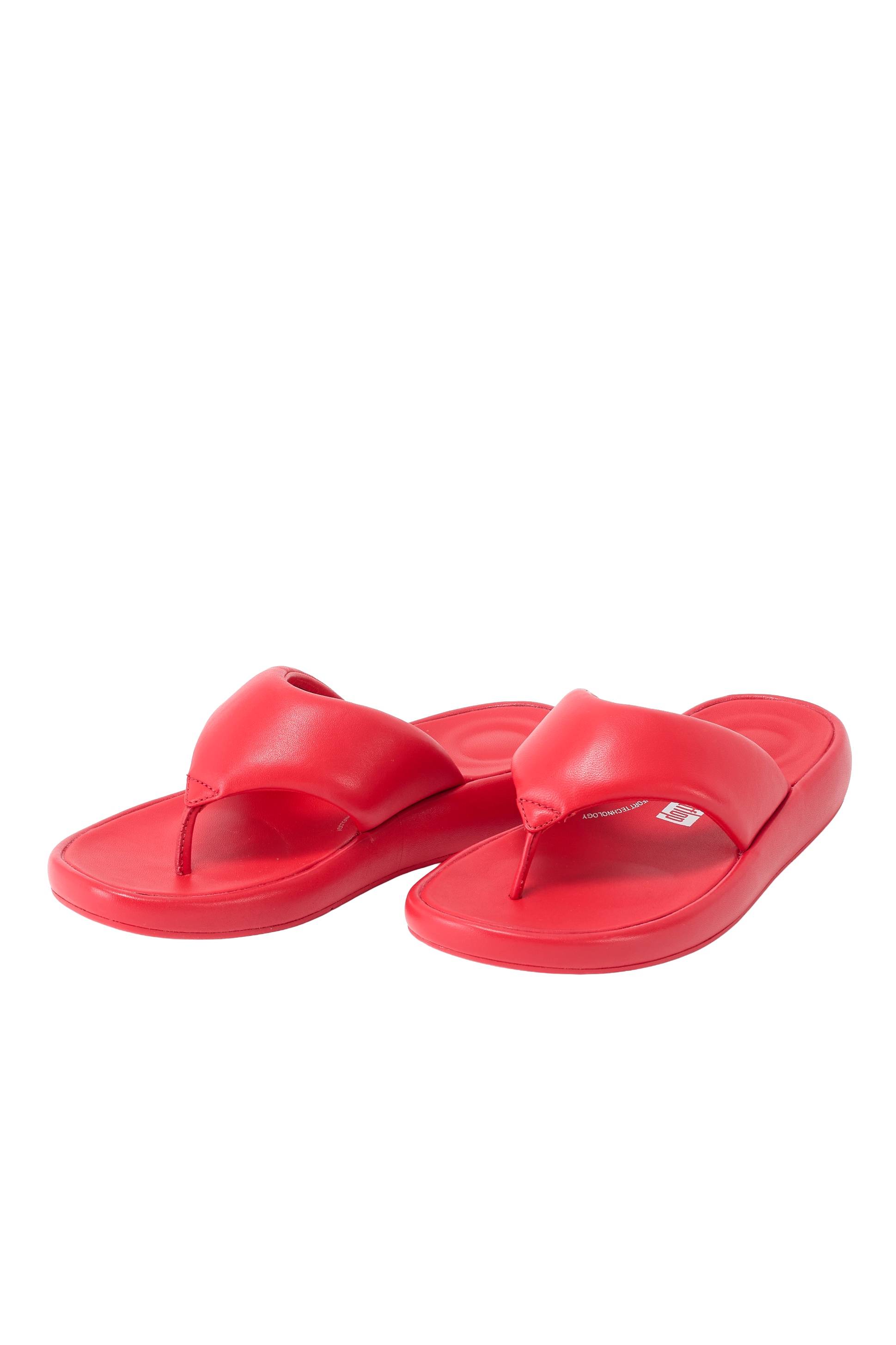 Fitflop Zehentrenner »iQUSHION D-LUXE«, Flats, Slides, Sandale mit weichem Zehensteg