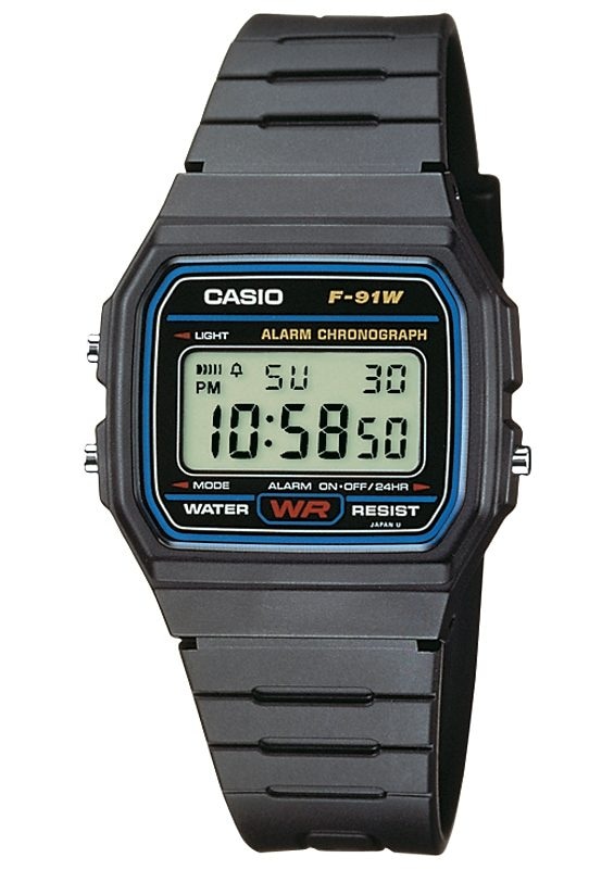 Collection »F-91W-1YEG« ♕ Chronograph Casio bei