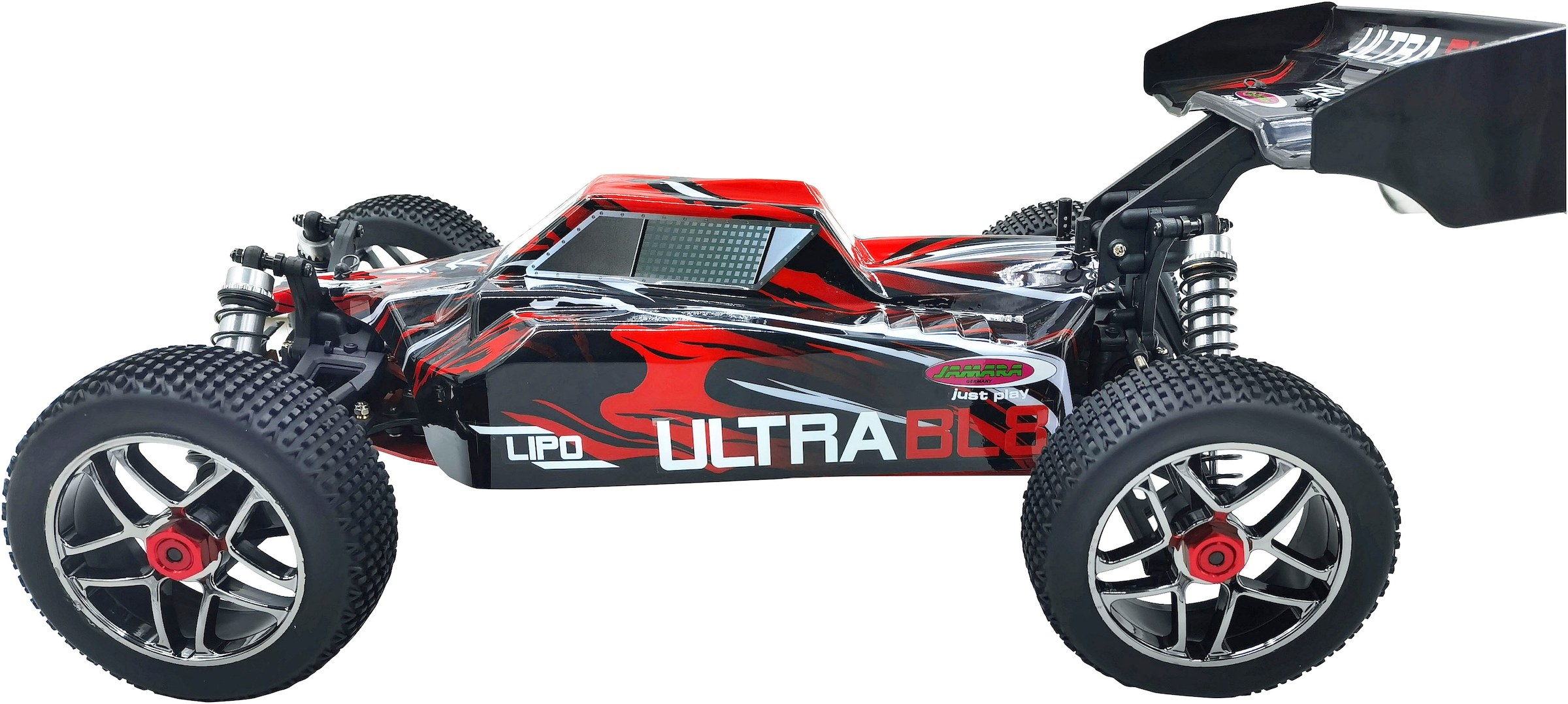 Jamara RC-Buggy »Ultra BL8 Buggy 4WD, 1:8, Lipo 2,4GHz«, mit Allradantrieb