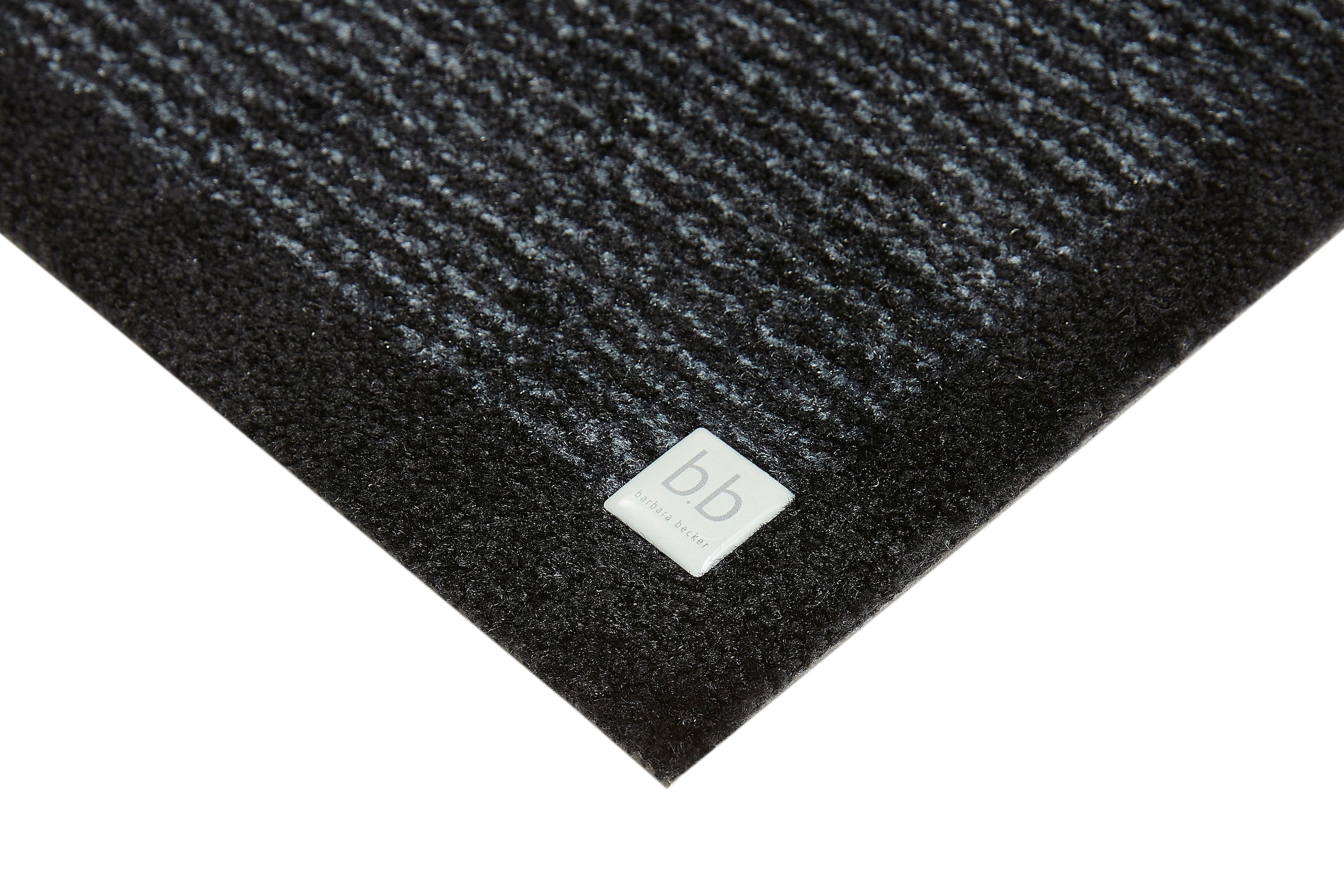 Barbara Becker Fußmatte »Gentle Schmutzfangmatte & Läufer, Made in Belgium«, rechteckig, 10 mm Höhe, Schmutzfangteppich, Schmutzmatte, dezentes Streifen Design, waschbar