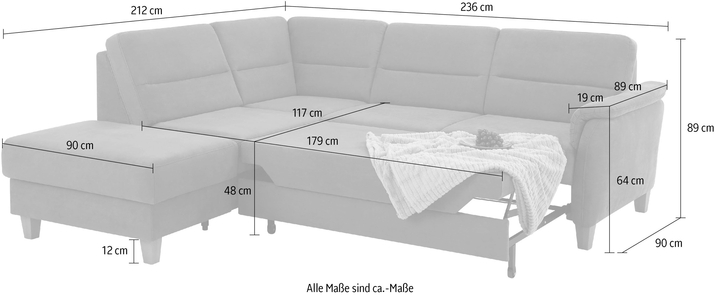 Home affaire Ecksofa
