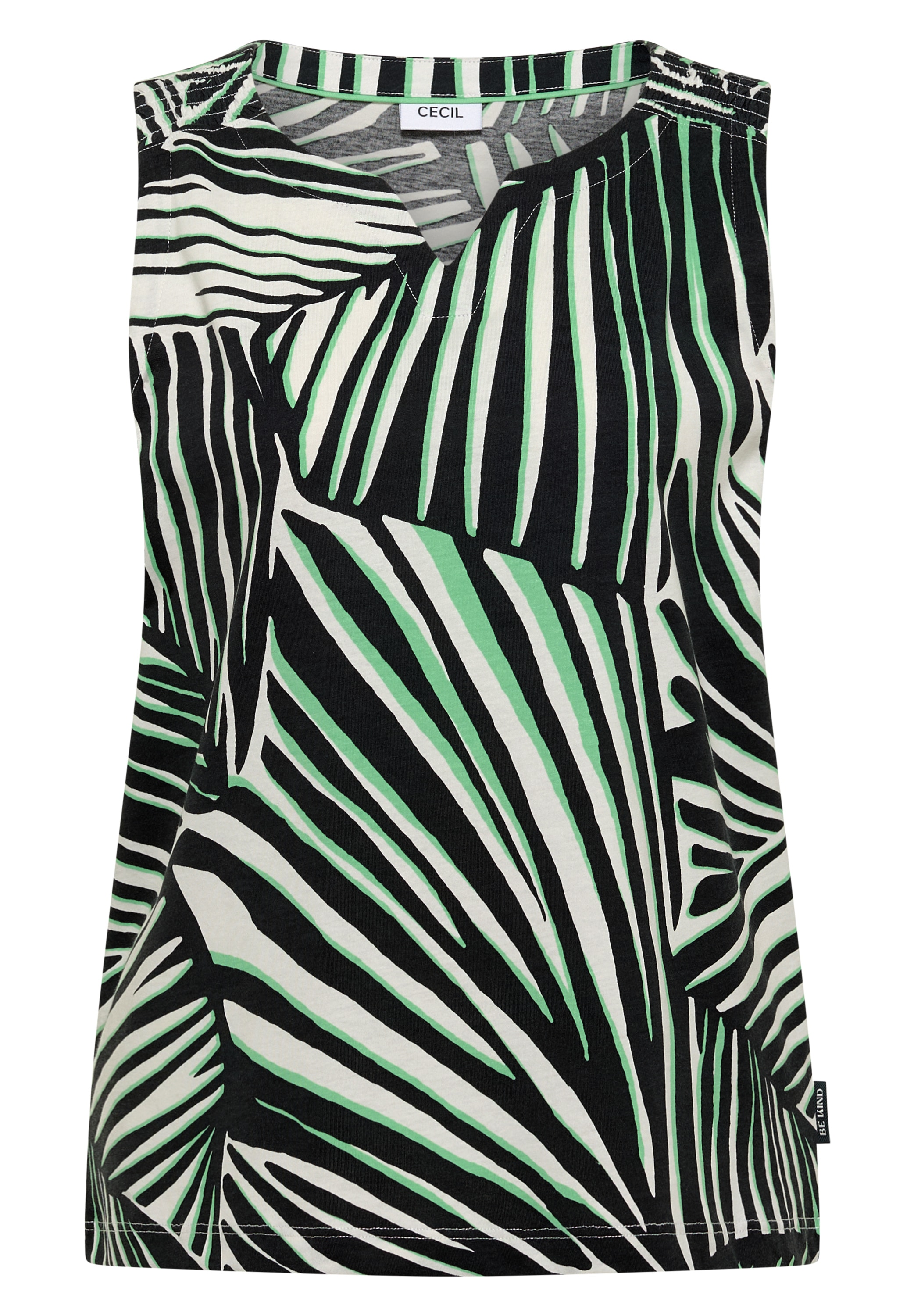 Cecil Shirttop grafisches Muster, Baumwolle