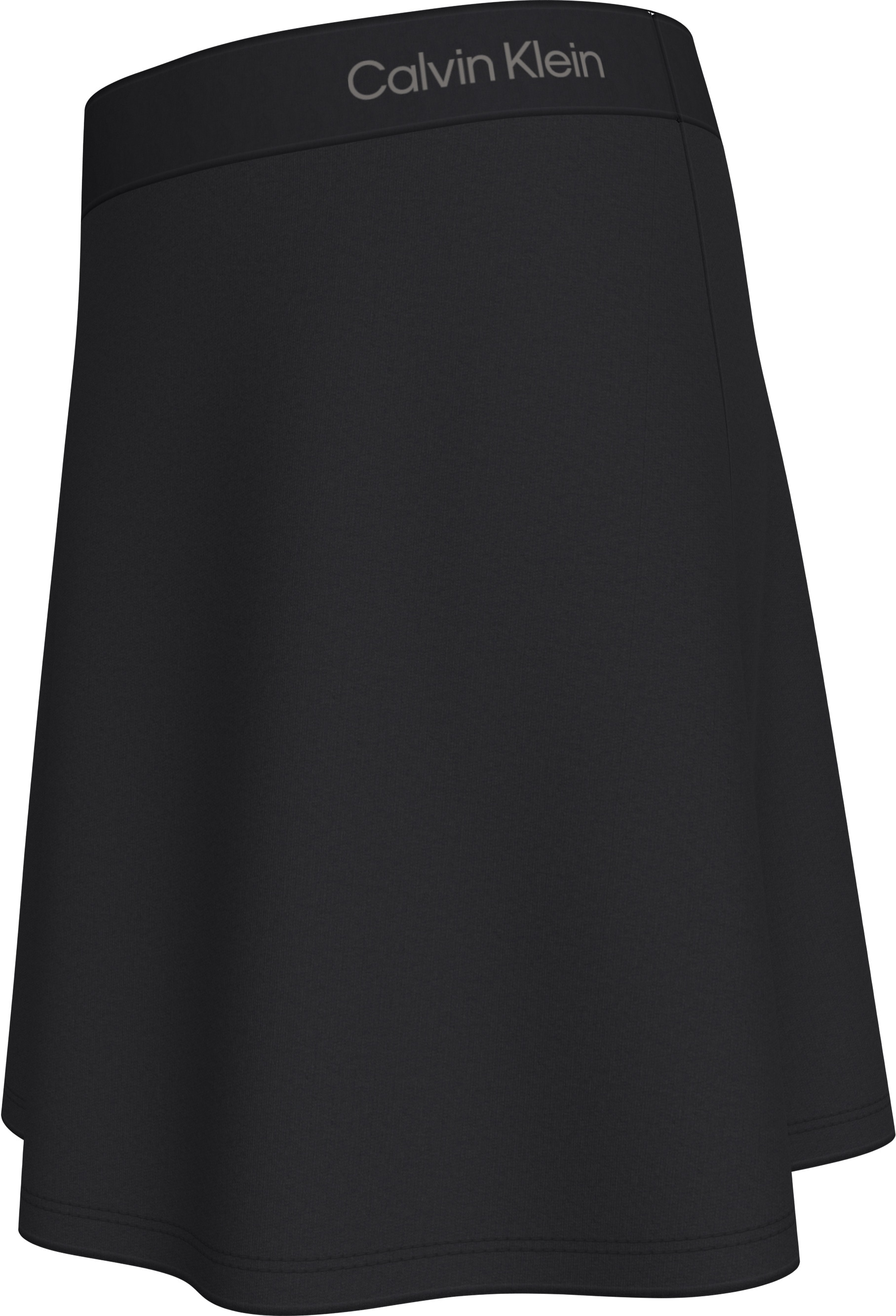 Calvin Klein Jeans Minirock »LOGO TAPE FLARE PUNTO SKIRT«, für Kinder bis 16 Jahre, mit elastischem Bund