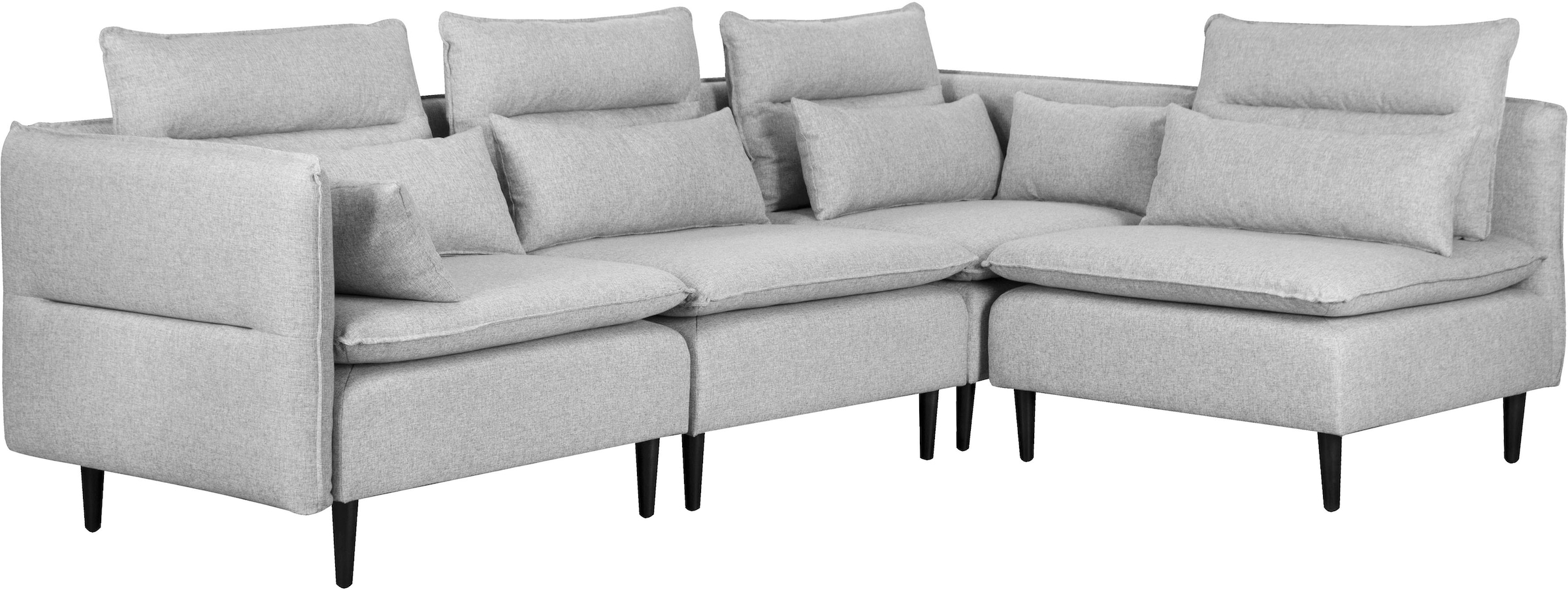 andas Ecksofa »ALVIK L-Form« zusammengesetzt aus Modulen, erweiterbar mit Modulen der Serie