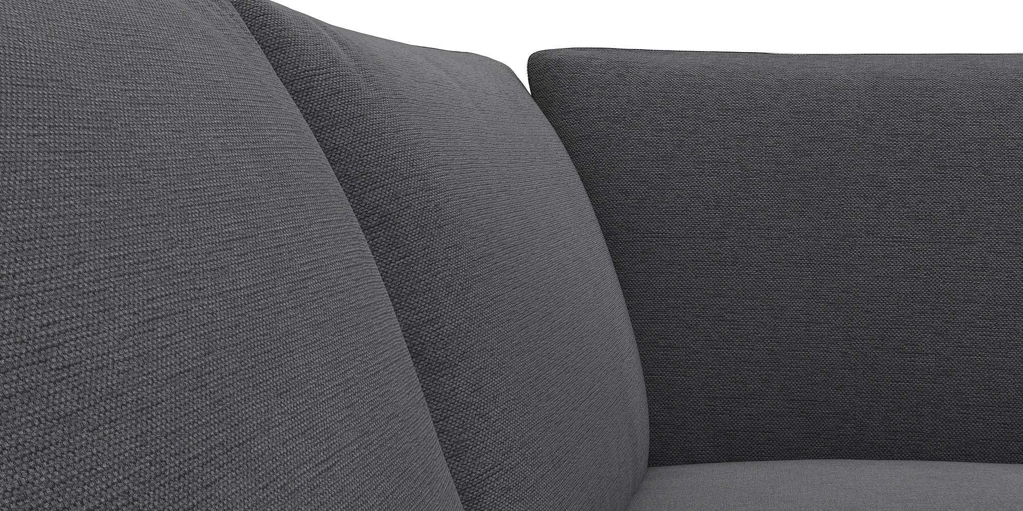 FLEXLUX Ecksofa »Fiore, bequem und komfortabel, zeitlos, OTTOs Choice, L-Form«, breite Armlehnen, Füße Alu/schwarz, B/T 241/225 cm, Kaltschaum im Sitz