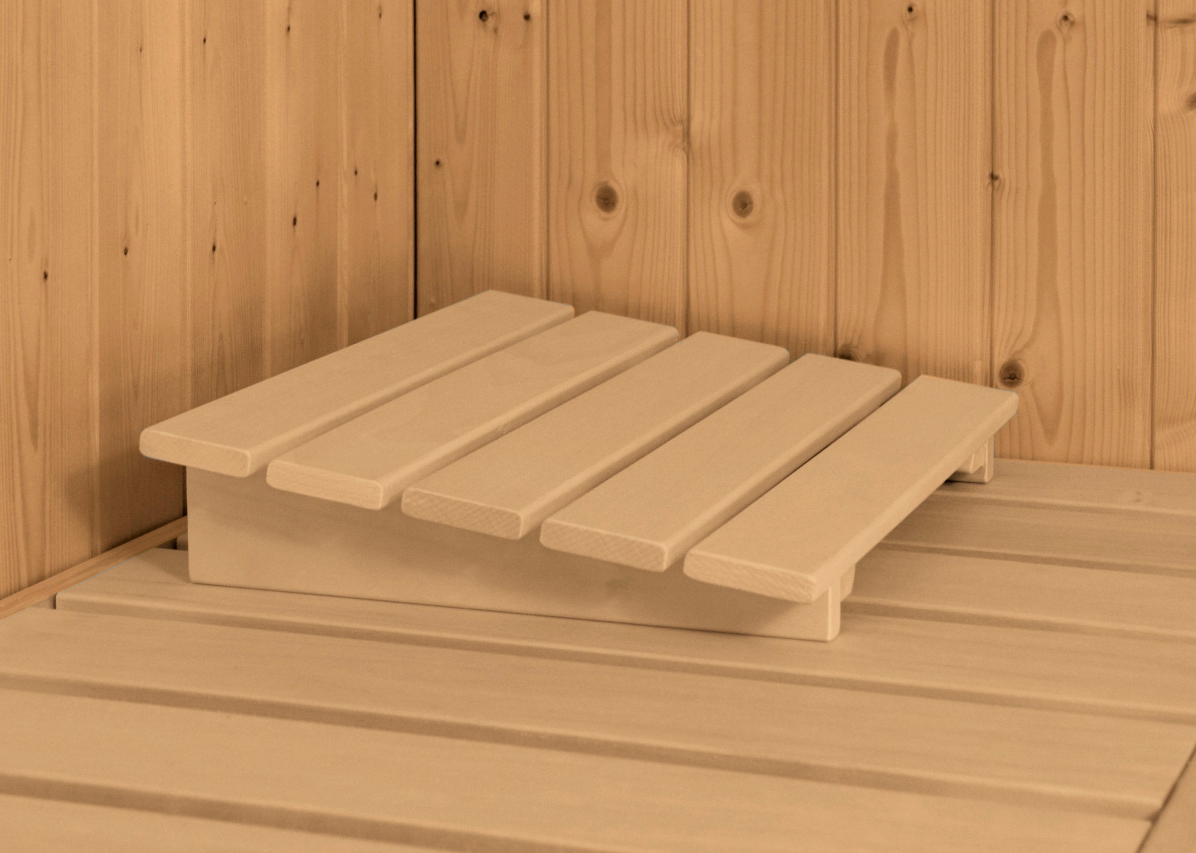 welltime Sauna »Artja«, naturbelassen mit Ofen 9 kW Bio ext. Steuerung