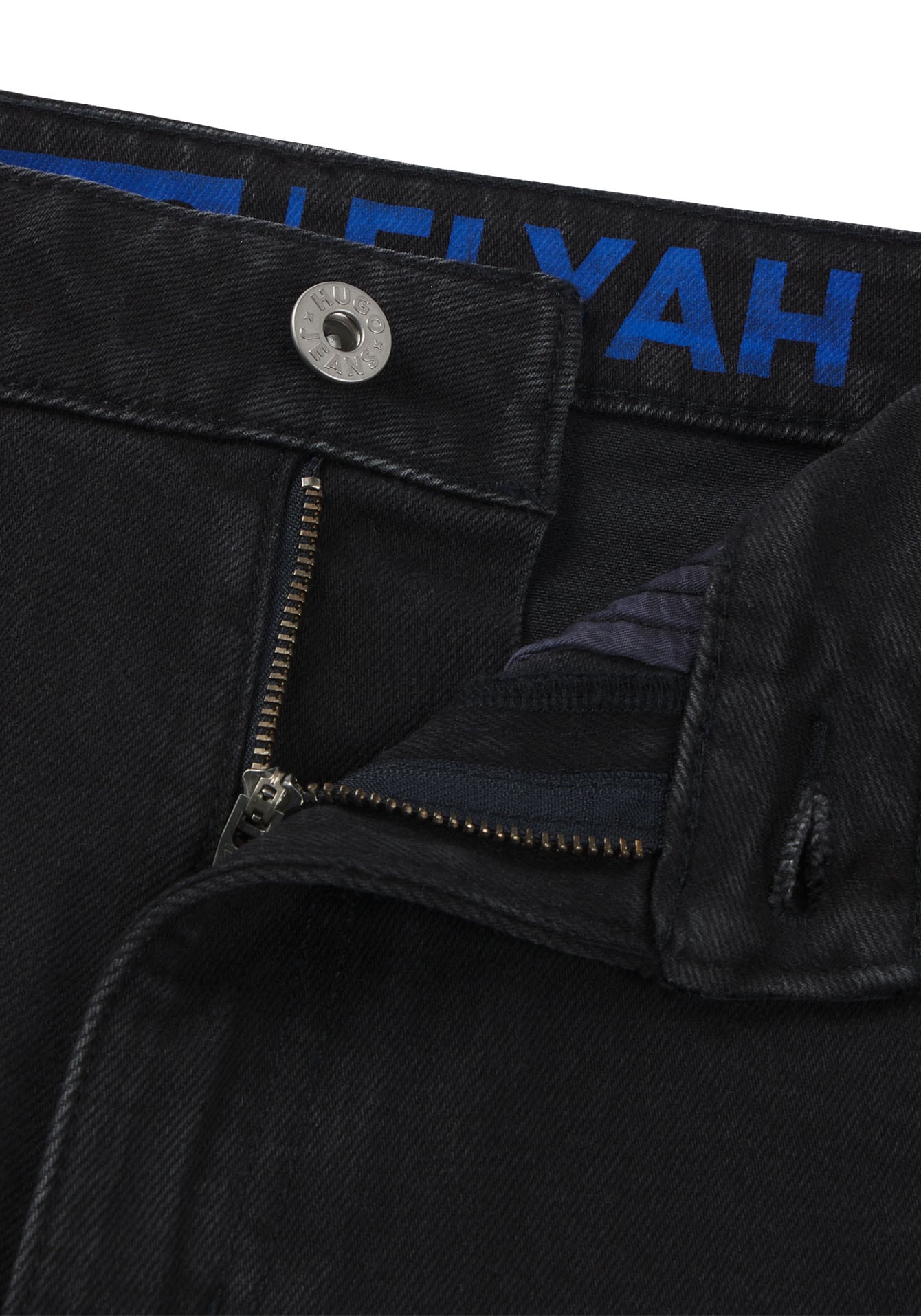 HUGO Blue Straight-Jeans »Elyah«, Straight Fit Jeans mit hoher Leibhöhe, Tall Länge 36
