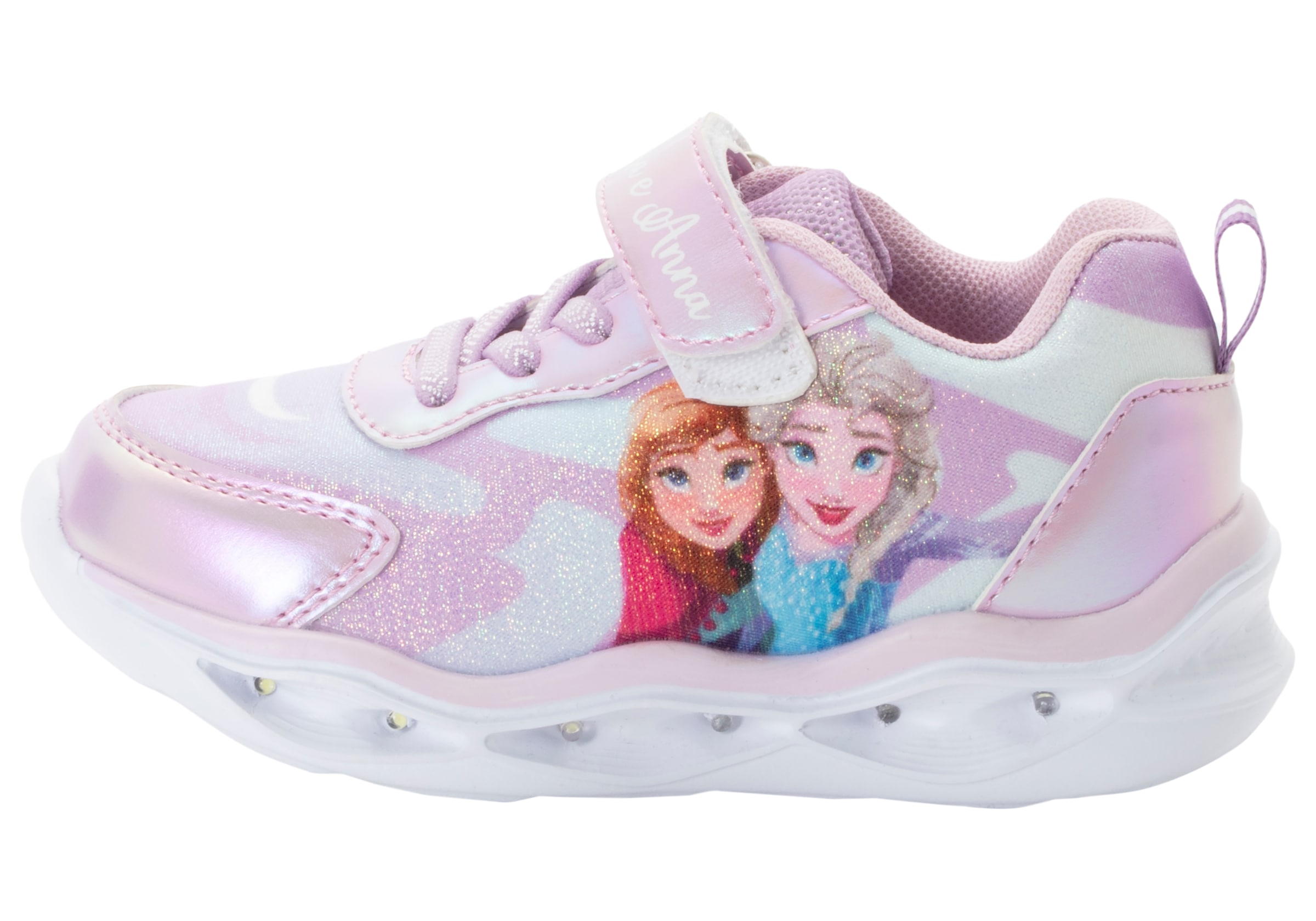 Disney Sneaker »Frozen«, mit cooler Blinkfunktion