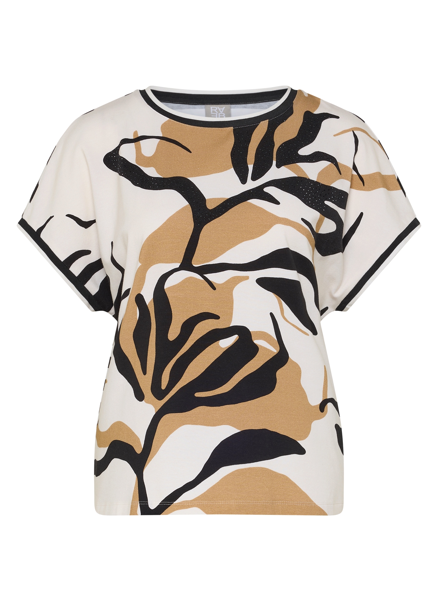 Rabe T-Shirt mit All-Over Print