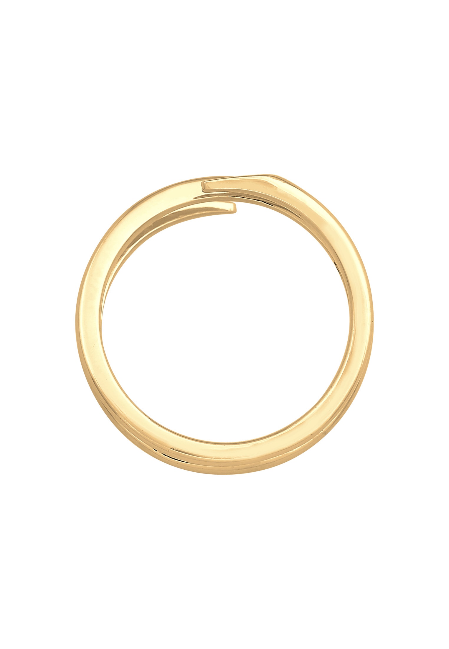 Elli Silberring »Ring Wickelring Twist Fein 925 Silber«
