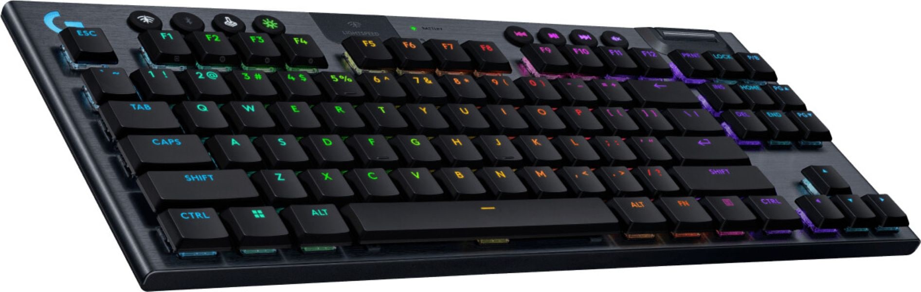 Logitech G Gaming-Tastatur »G915 X LIGHTSPEED TKL Wireless Gaming Keyboard - BLACK - DEU«