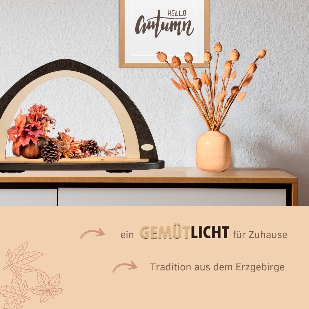 Weigla LED Schwibbogen »Weihnachtsdeko, Made in Germany« 1 Stk. Leerbogen zum Selbstbestücken