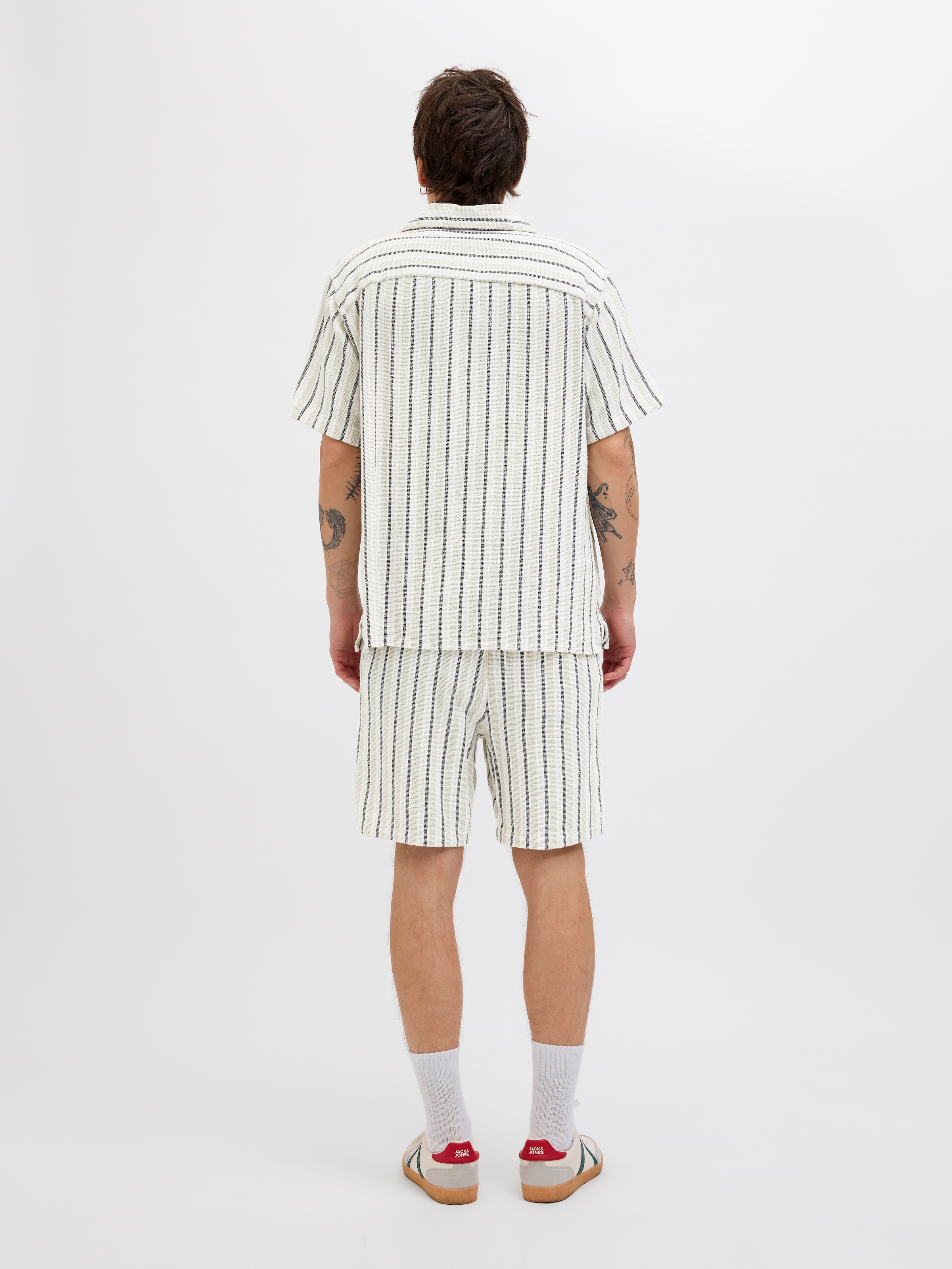 Jack & Jones Kurzarmhemd »JORCOBA STRIPE RESORT SHIRT SS SN«