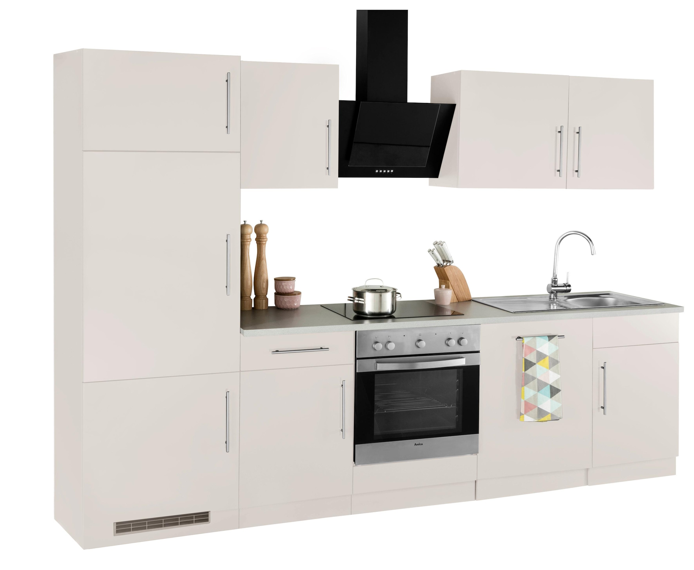 wiho Küchen "Cali" ohne E-Geräte, Breite 280 cm