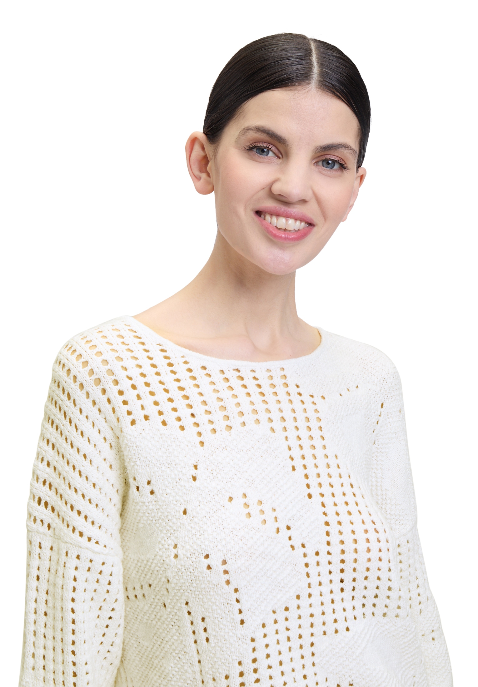 Cartoon Strickpullover »Strickpullover mit Rundhalsausschnitt«