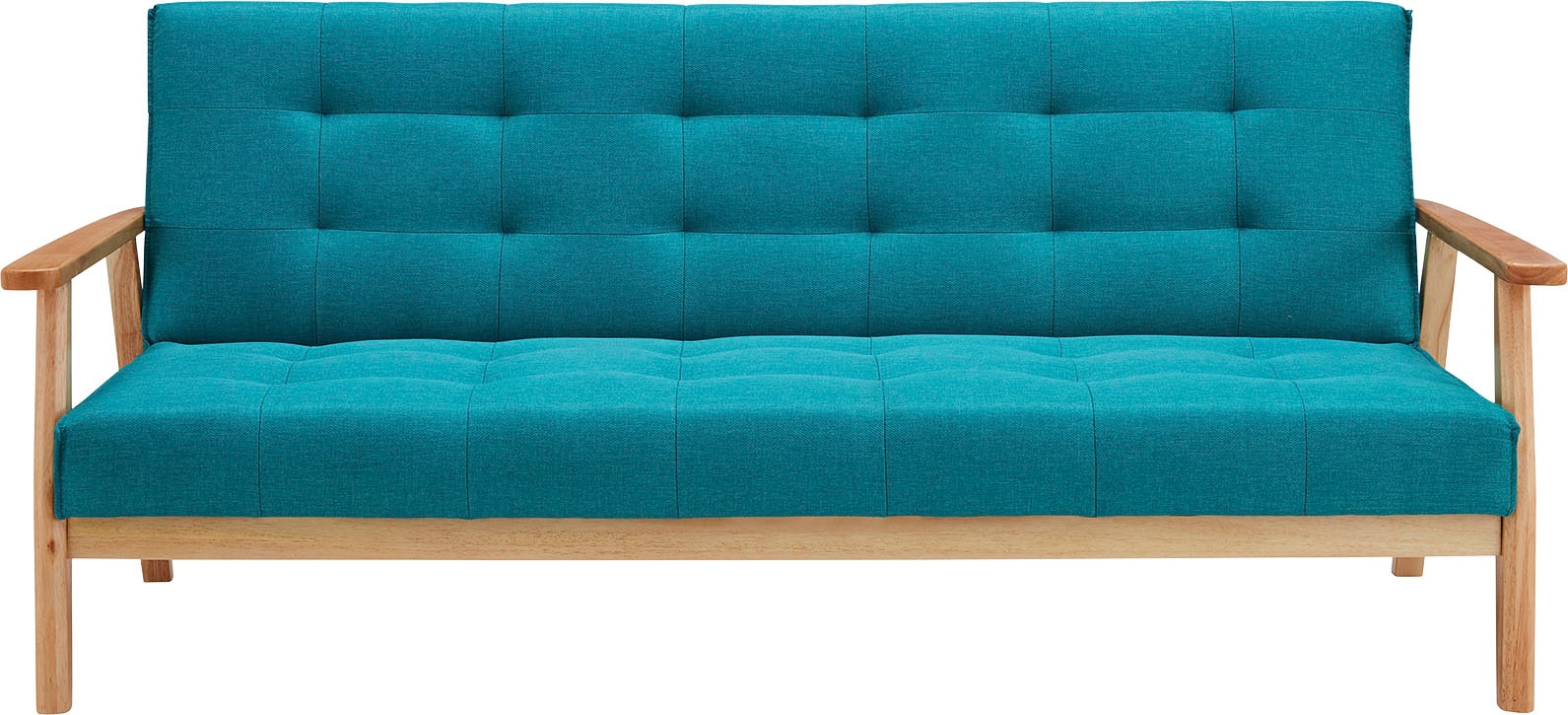 SalesFever Schlafsofa »Skagen, Sofa, 3-Sitzer«, mit Holzgestell, 60° Relax- und Schlaffunktion, Breite 190 cm