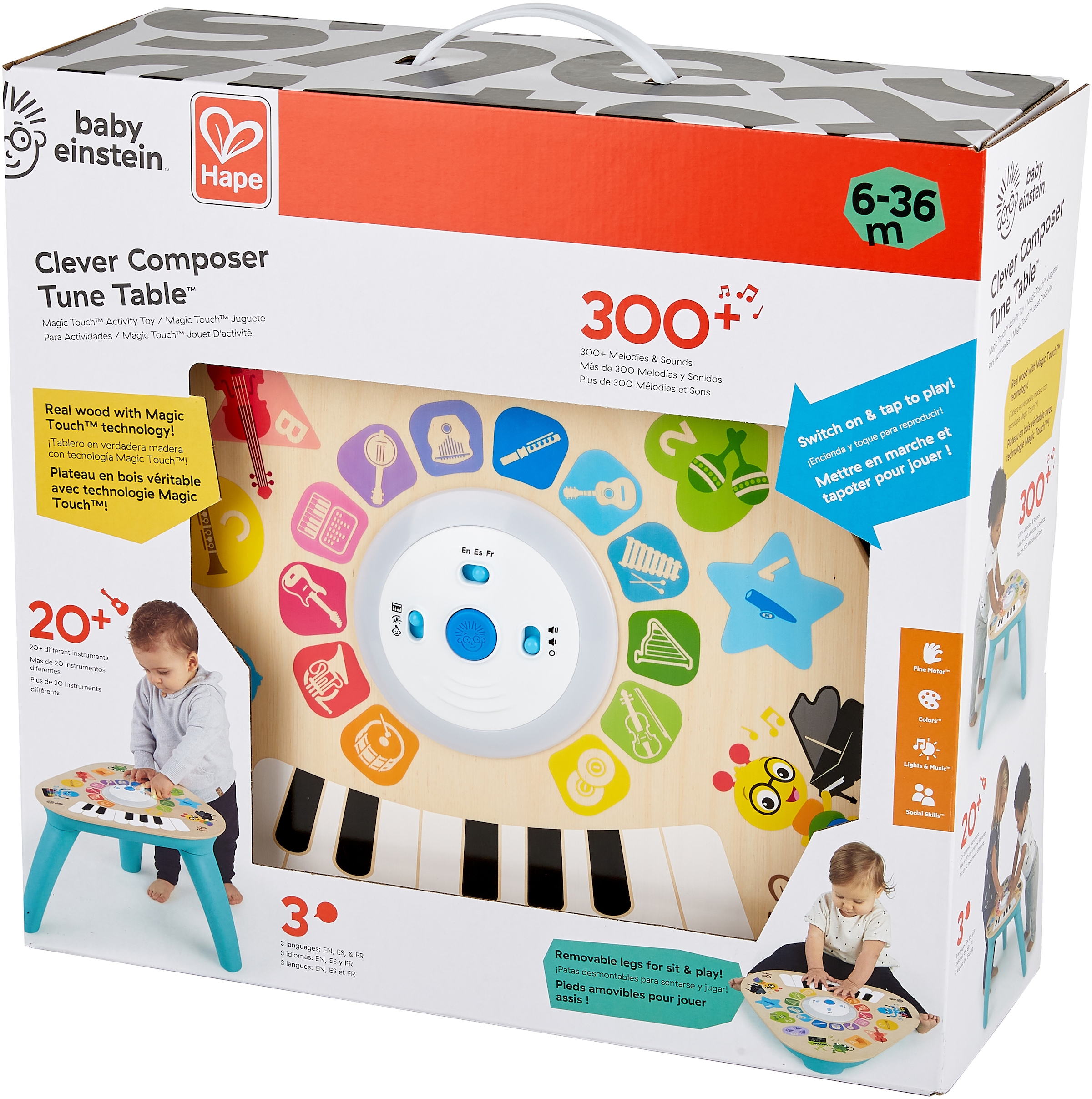 Baby Einstein Spielzeug-Musikinstrument »Magischer Touch Spieltisch«, mit Soundfunktion