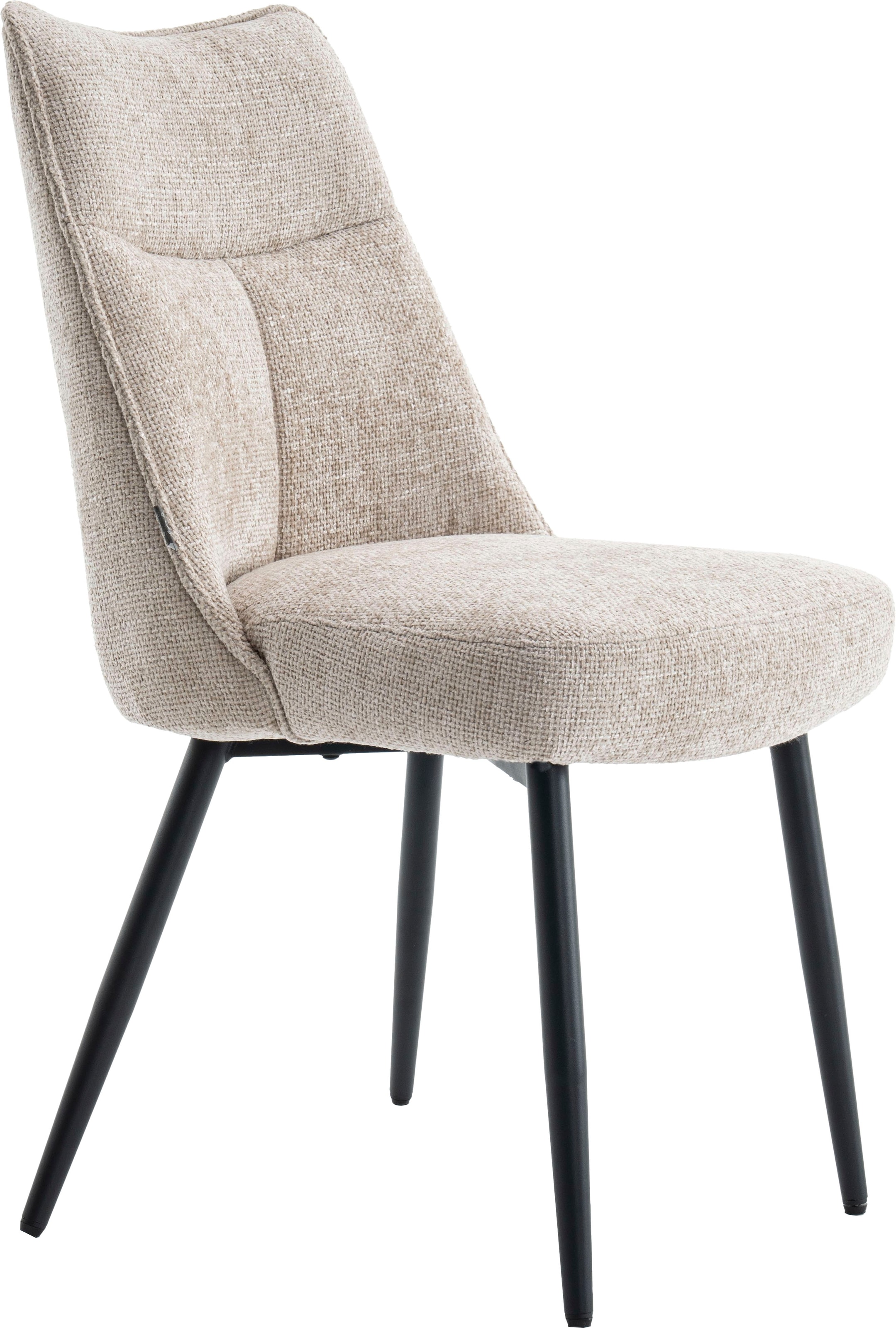 Home affaire 4-Fußstuhl »Cielo«, (Set), 2 St., Boucle, tolle Optik