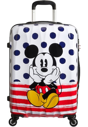 American Tourister® Hartschalen-Trolley »Disney Legends, Mickey Blue Dots, 65 cm«, 4... kaufen