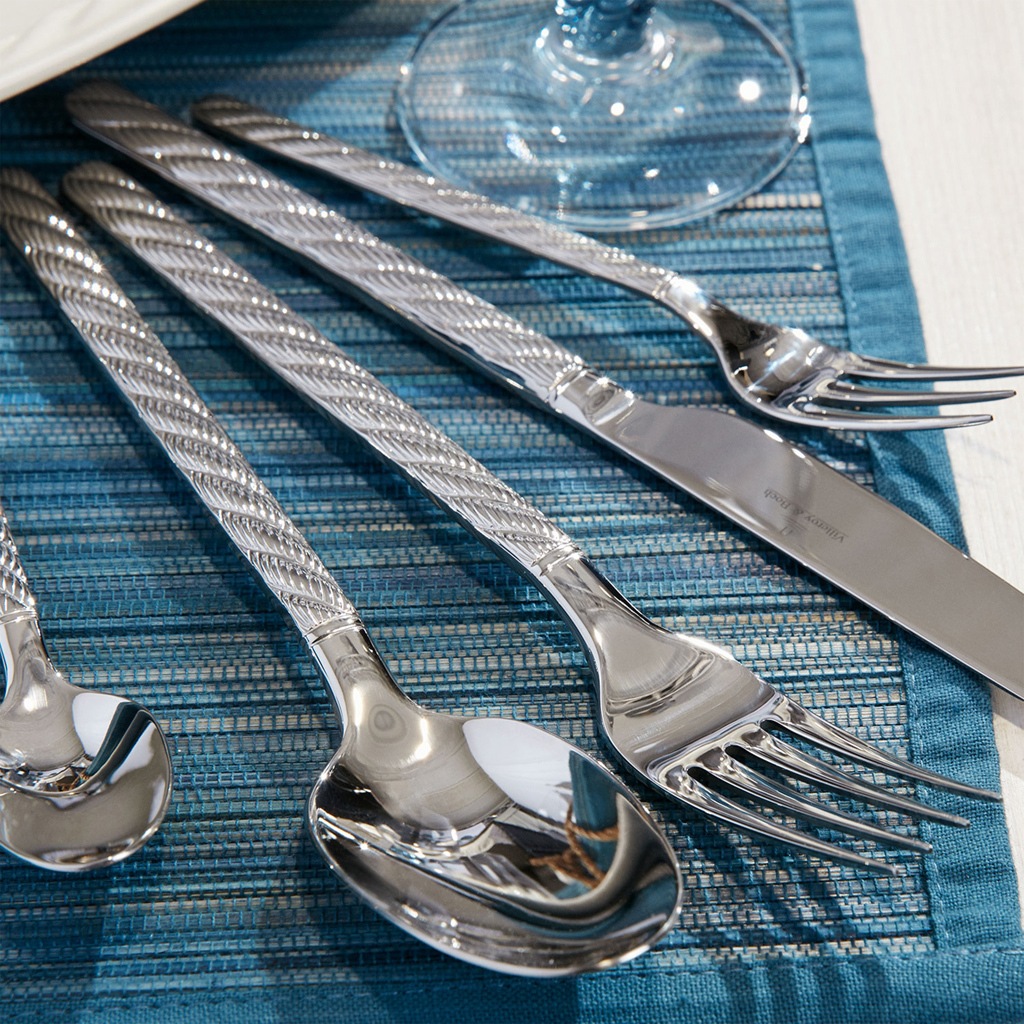 Villeroy & Boch Besteck-Set »Tafelbesteck Montauk 70er Set silber«