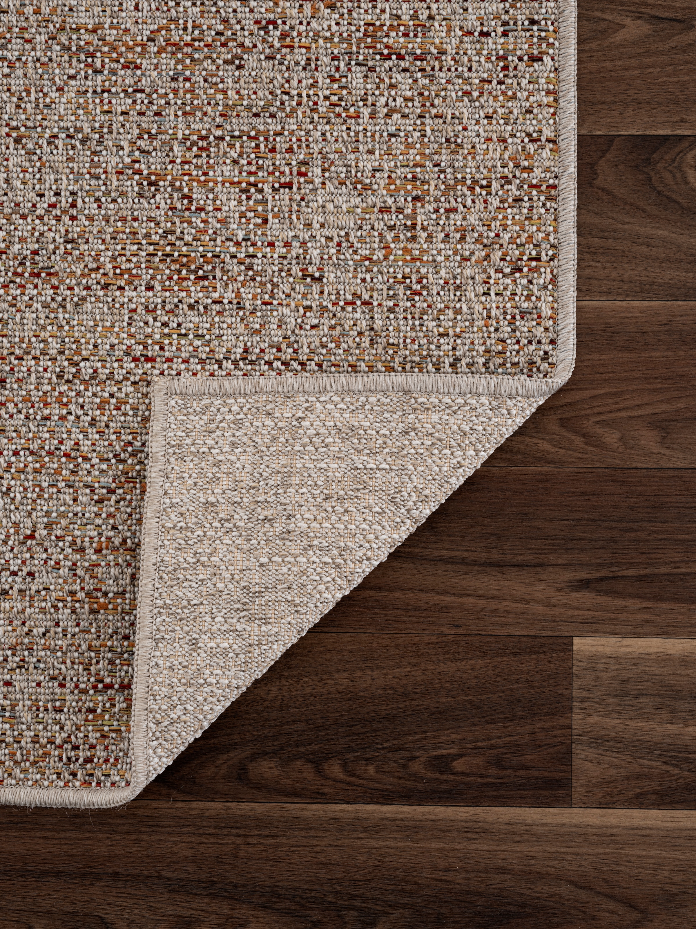 OTTO home Teppich »Lennor, In- und Outdoor geeignet, Balkon, Camping« rechteckig 8 mm Höhe Wetterfest & UV-beständig, meliert, Sisal-Optik, Esszimmer, Wohnzimmer