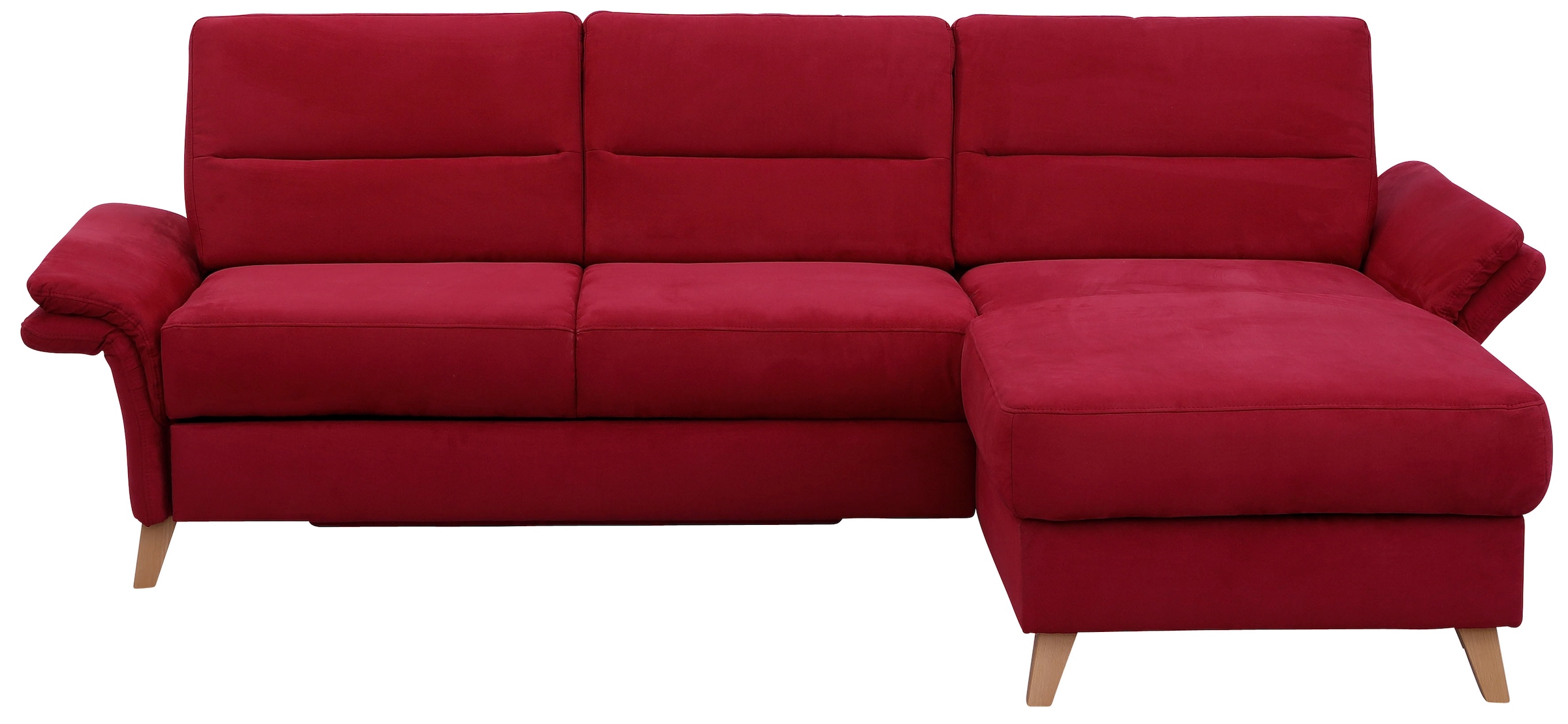 Home affaire Ecksofa »Westerland L-Form« Federkern-Polsterung, wahlweise mit Bettfunktion, Bettkasten