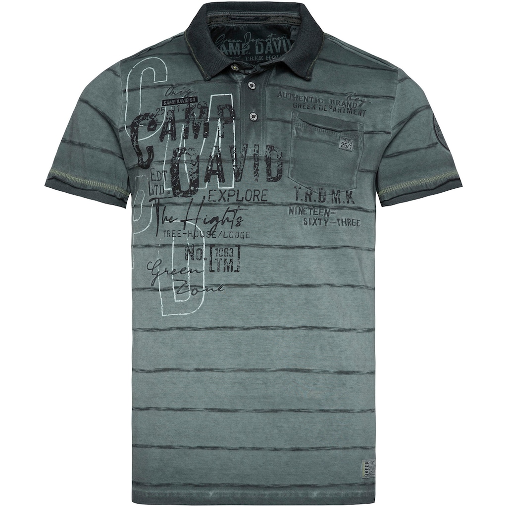 CAMP DAVID Poloshirt