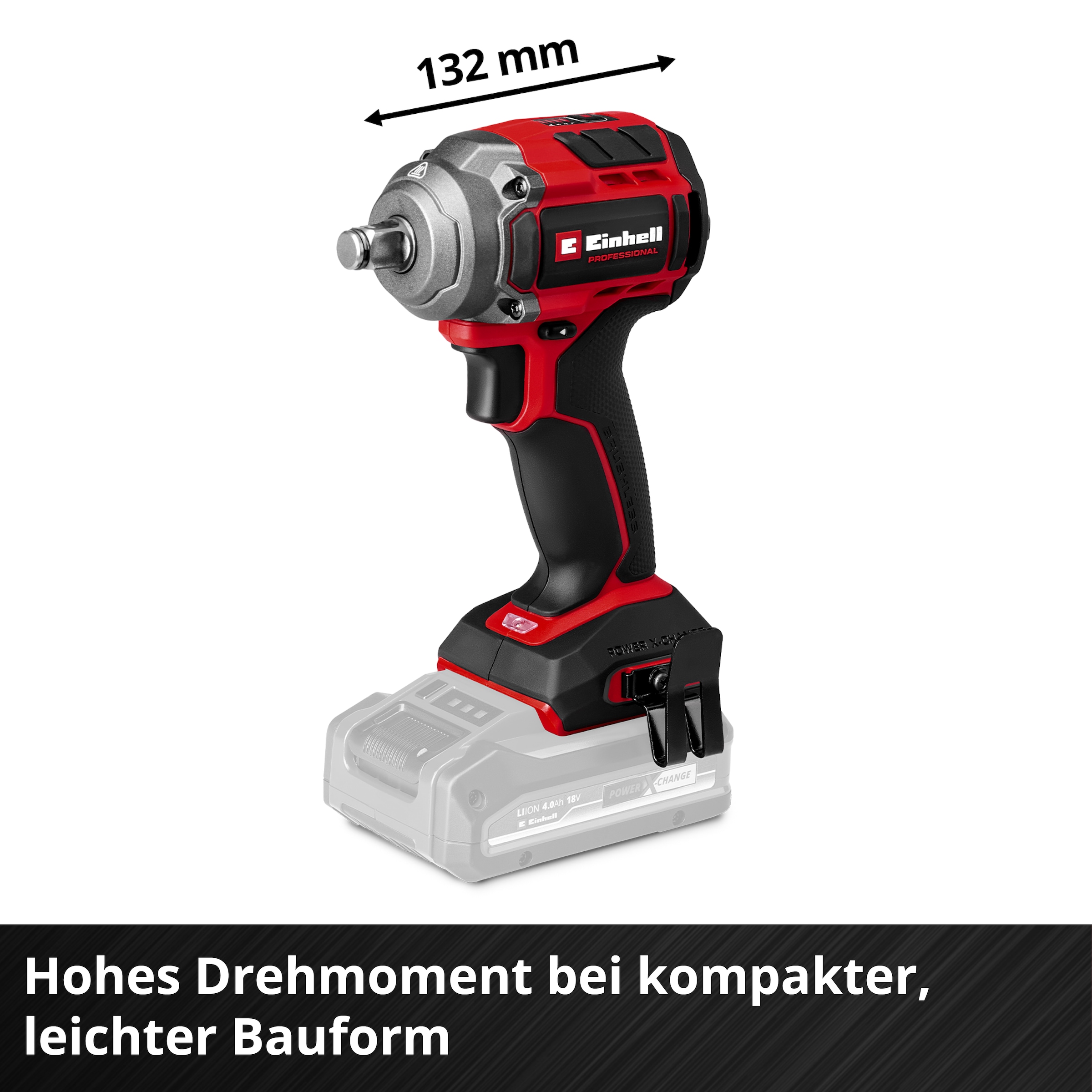 Einhell Akku-Schlagschrauber »PROFESSIONAL Maschinen-Set TP-CW 18/350-C + CE-CC 18 Kit« mit Akku-Autokompressor und PXC-Starter-Kit,  Inkl. Akku und Ladegerät
