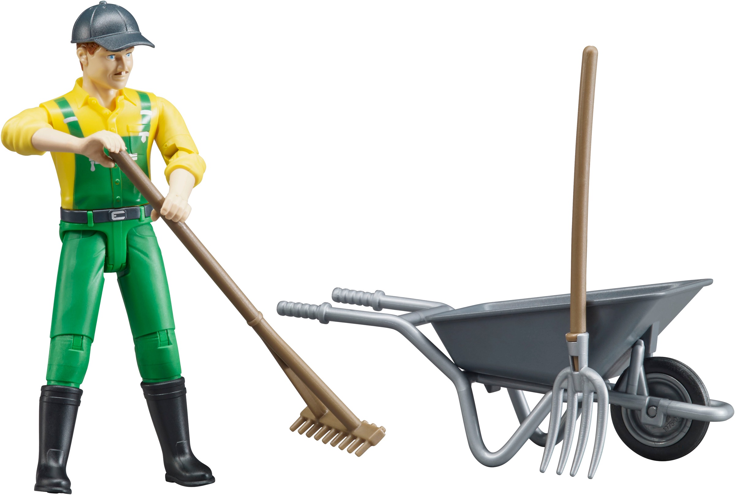 Bruder® Spielfigur »bworld Landwirt (62610)« Made in Europe