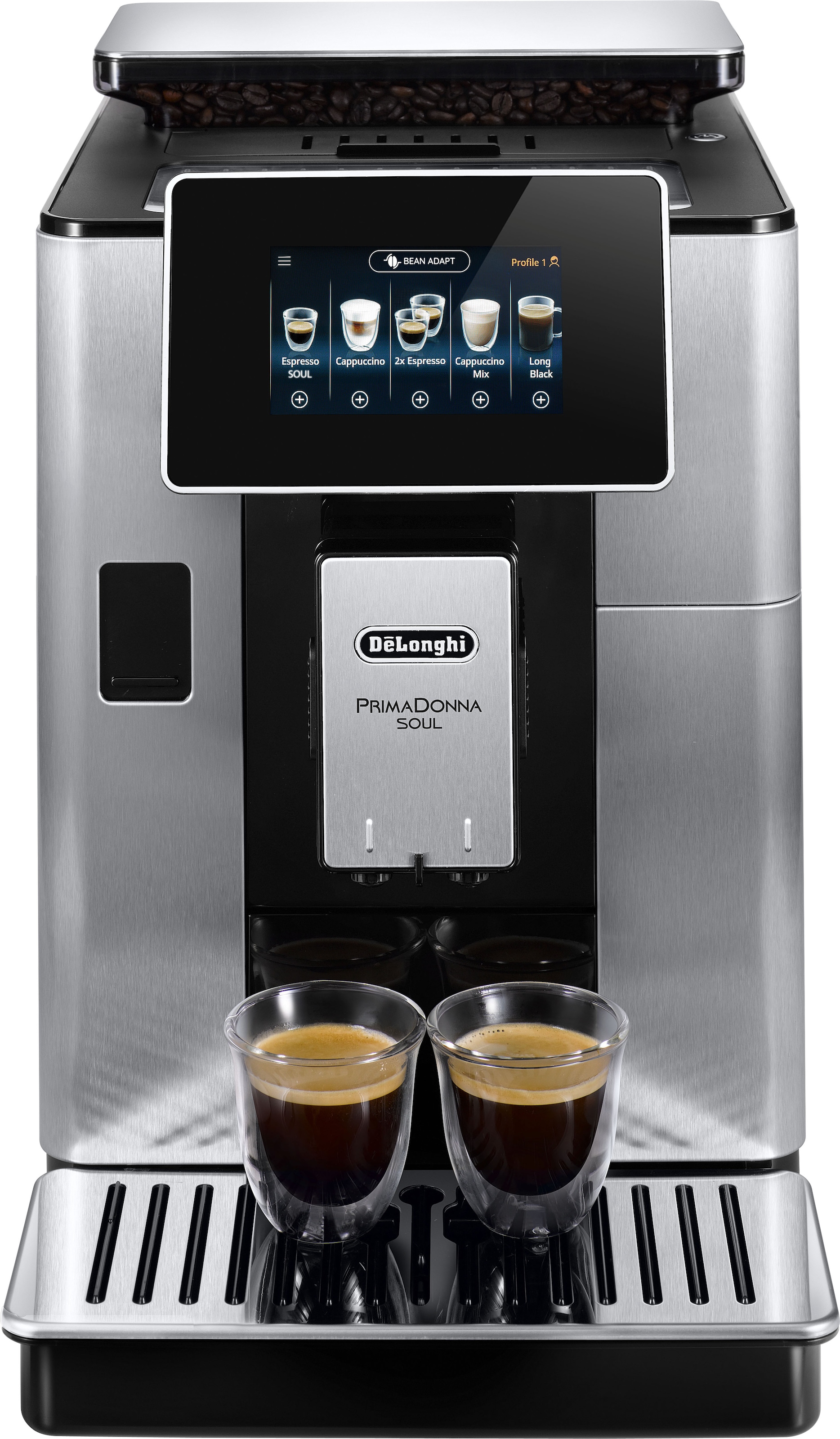 De'Longhi Kaffeevollautomat »PrimaDonna Soul ECAM 610.75.MB«, inkl. Kaffeekanne im Wert von UVP € 29,99