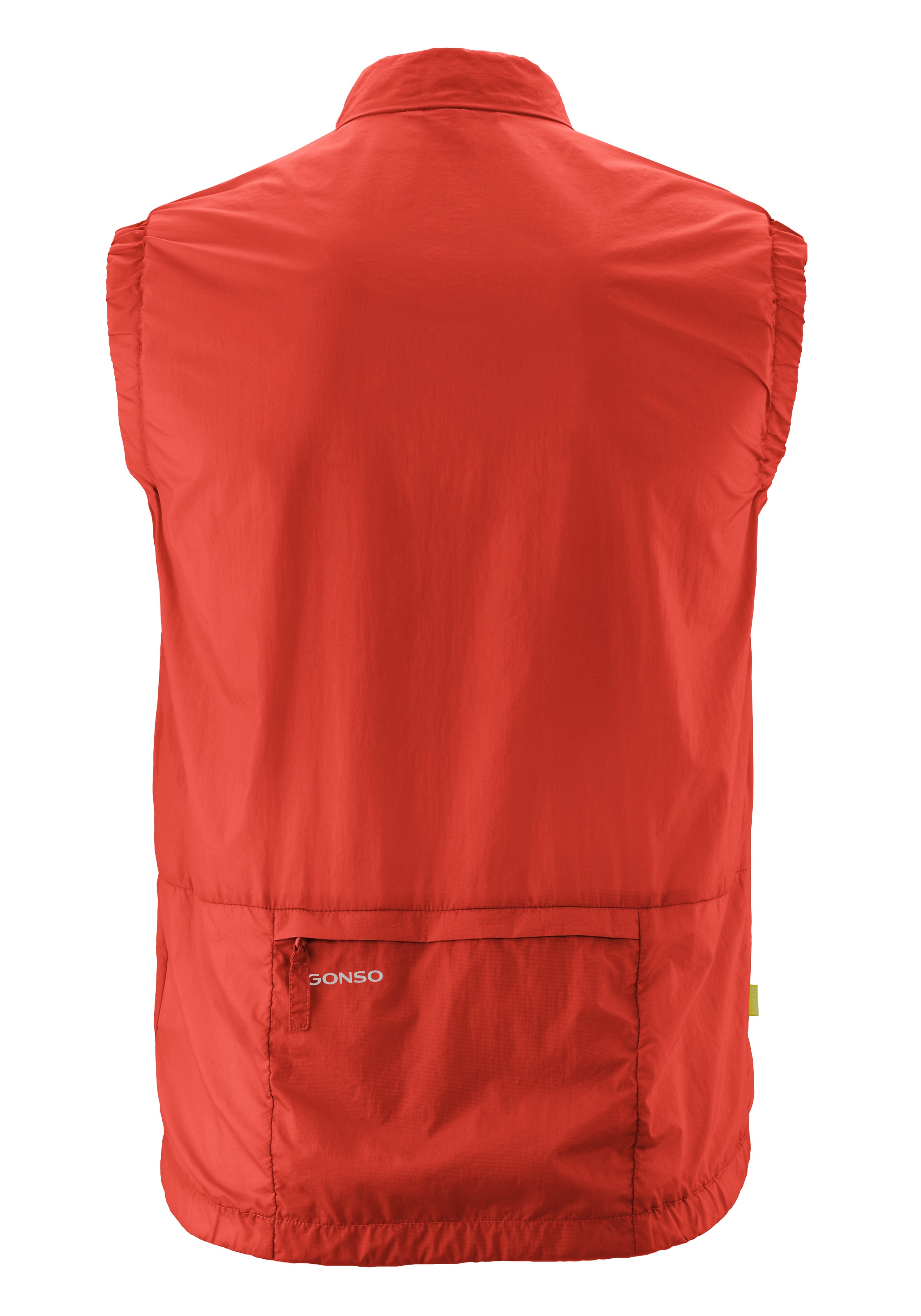 Gonso Funktionsweste »Adventure Vest Wind M« Herren Weste, leichte und winddichte Fahrradweste mit Rückentasche
